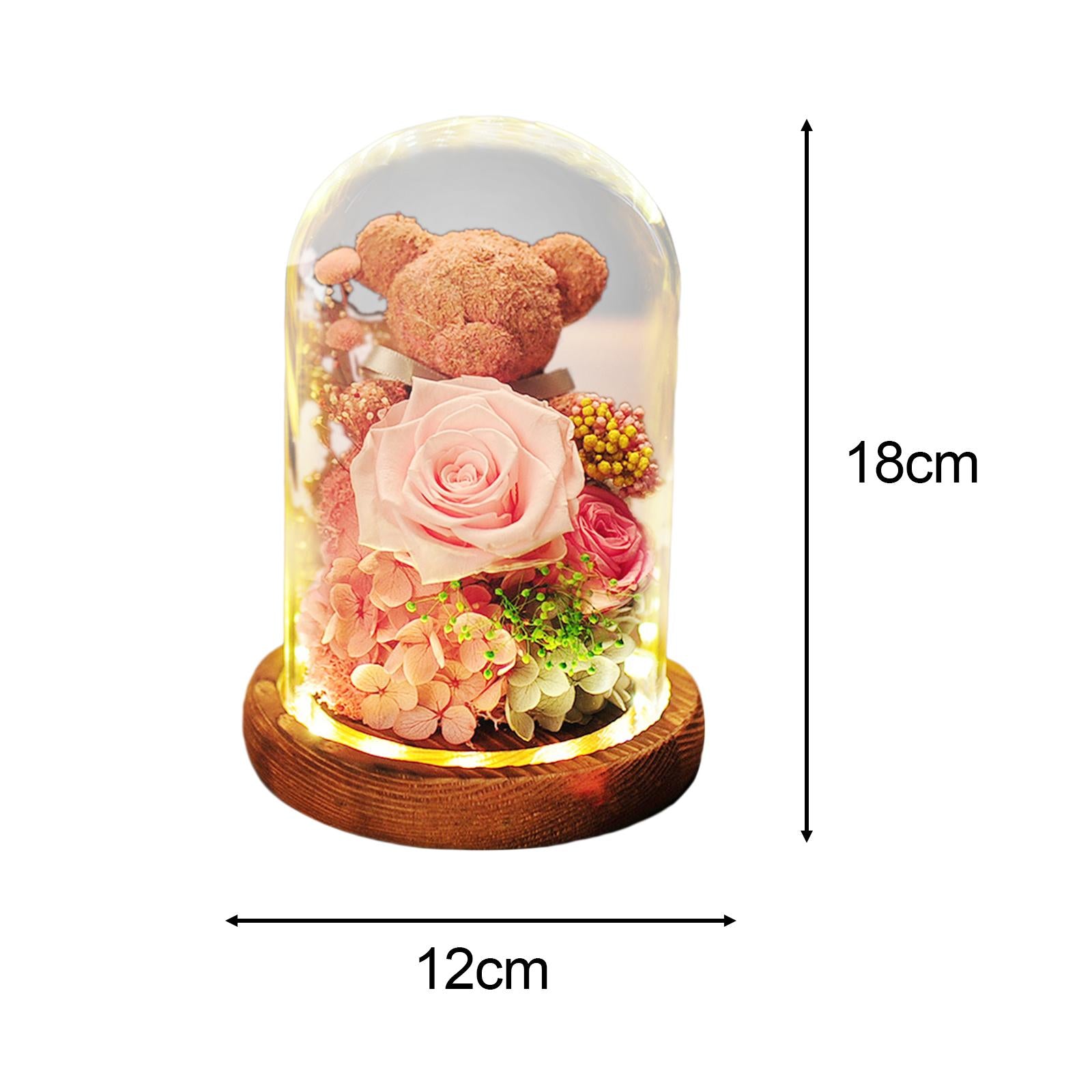 Rose Flower Gift for Women Valentines Day Decor Valentines Day Gifts for Him Style A