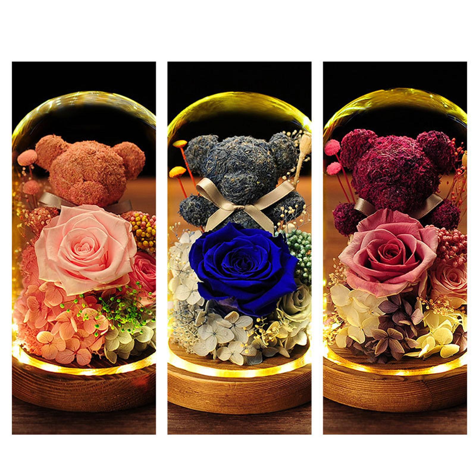 Rose Flower Gift for Women Valentines Day Decor Valentines Day Gifts for Him Style A