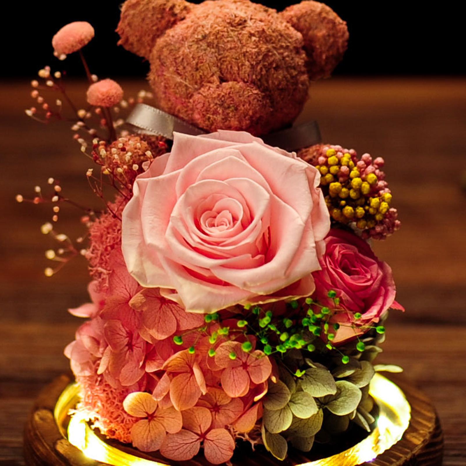 Rose Flower Gift for Women Valentines Day Decor Valentines Day Gifts for Him Style A