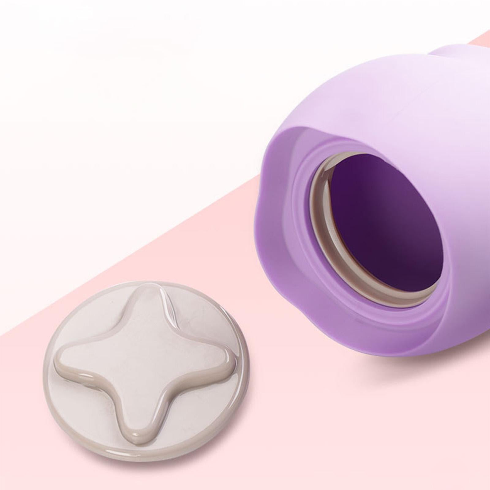 Silicone Hot Water Bag Holiday Gifts Warm Water Bag for Hand Feet Women Home Purple