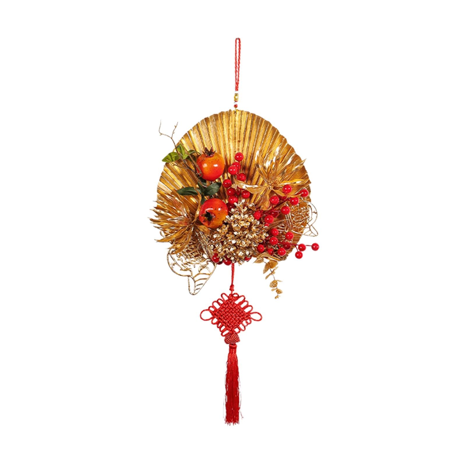Chinese New Year Hanging Decorations Chinese Knot for Lunar Year Celebration Pomegranate