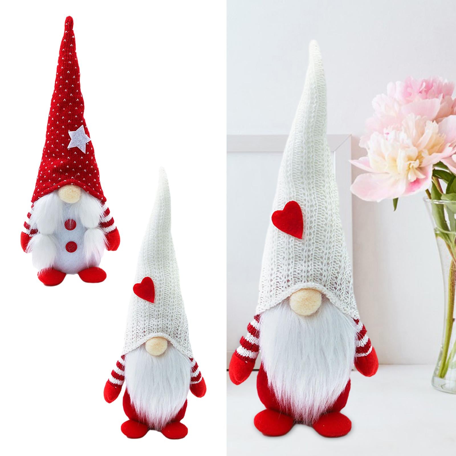 Valentines Day Gnome Dolls Valentines Day Decor Gnome for Home Bedroom Hotel Red