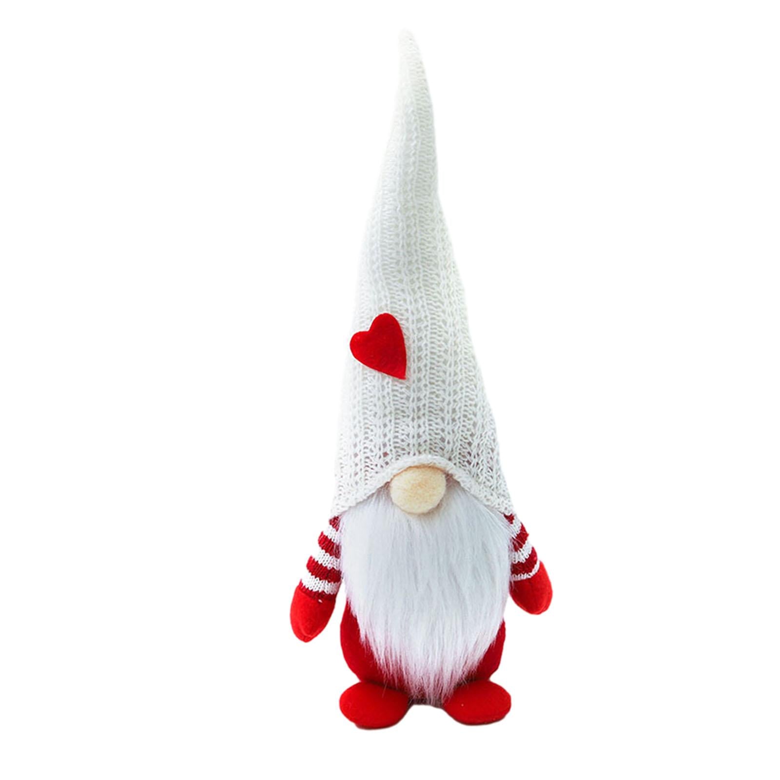 Valentines Day Gnome Dolls Valentines Day Decor Gnome for Home Bedroom Hotel White