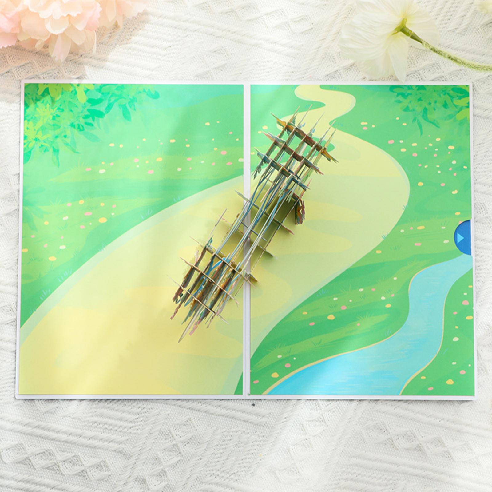 3D Greeting Card Wedding Birthday Card for Valentine Day Wedding Anniversary