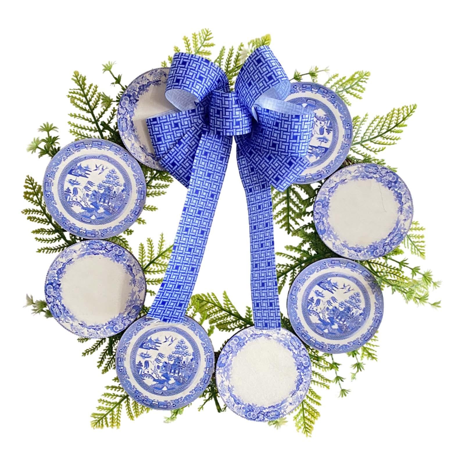 Spring Wreath Party Supplies Artificial Garland for Home Wall Gallery Indoor