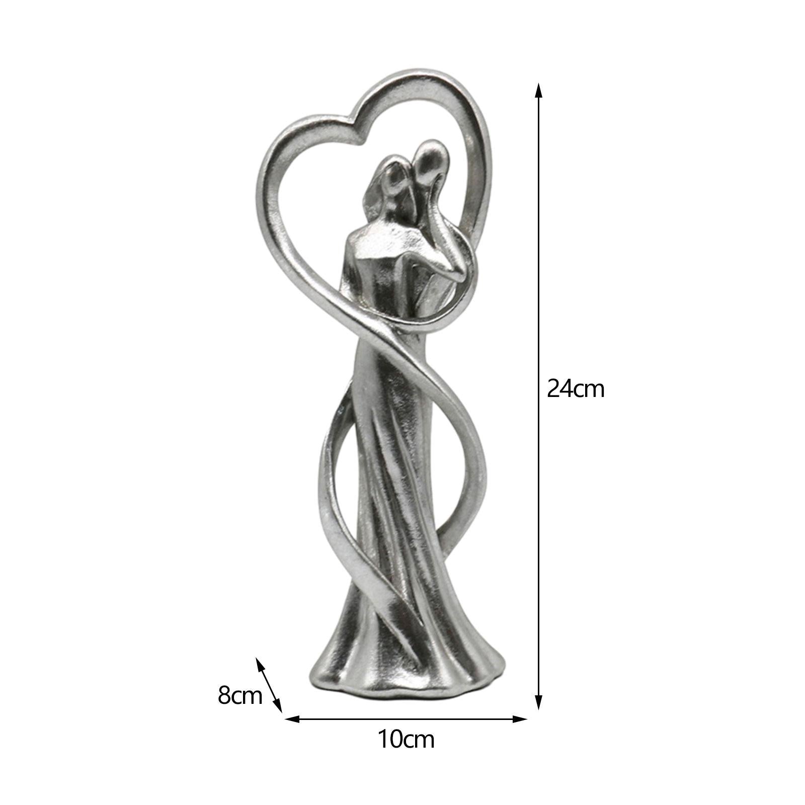 Couple Statue Modern Decor Valentine's Day Gifts for Wedding Gifts Apartment