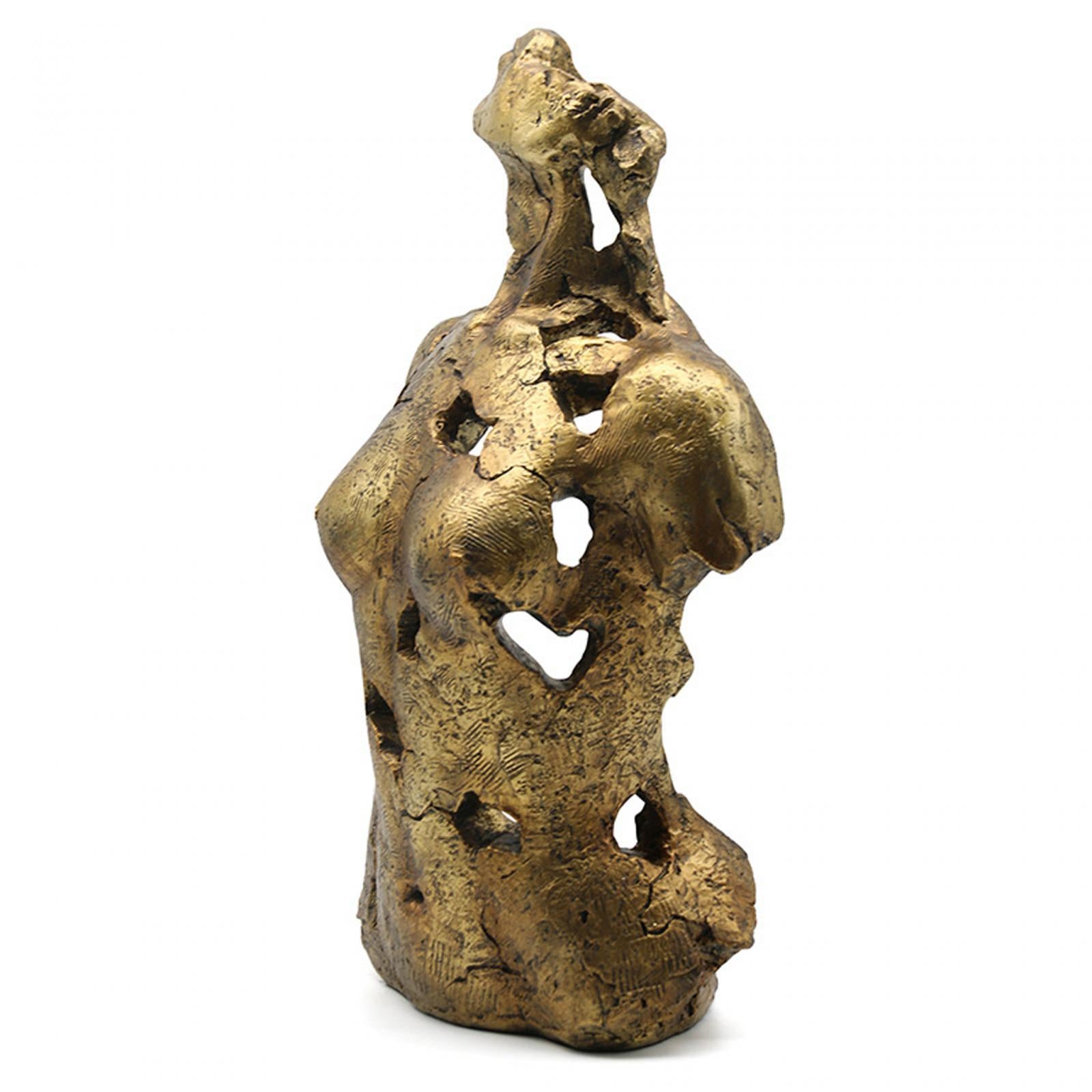 Abstract Sculpture Female Statue Modern Resin Figurine for Home Office Hotel