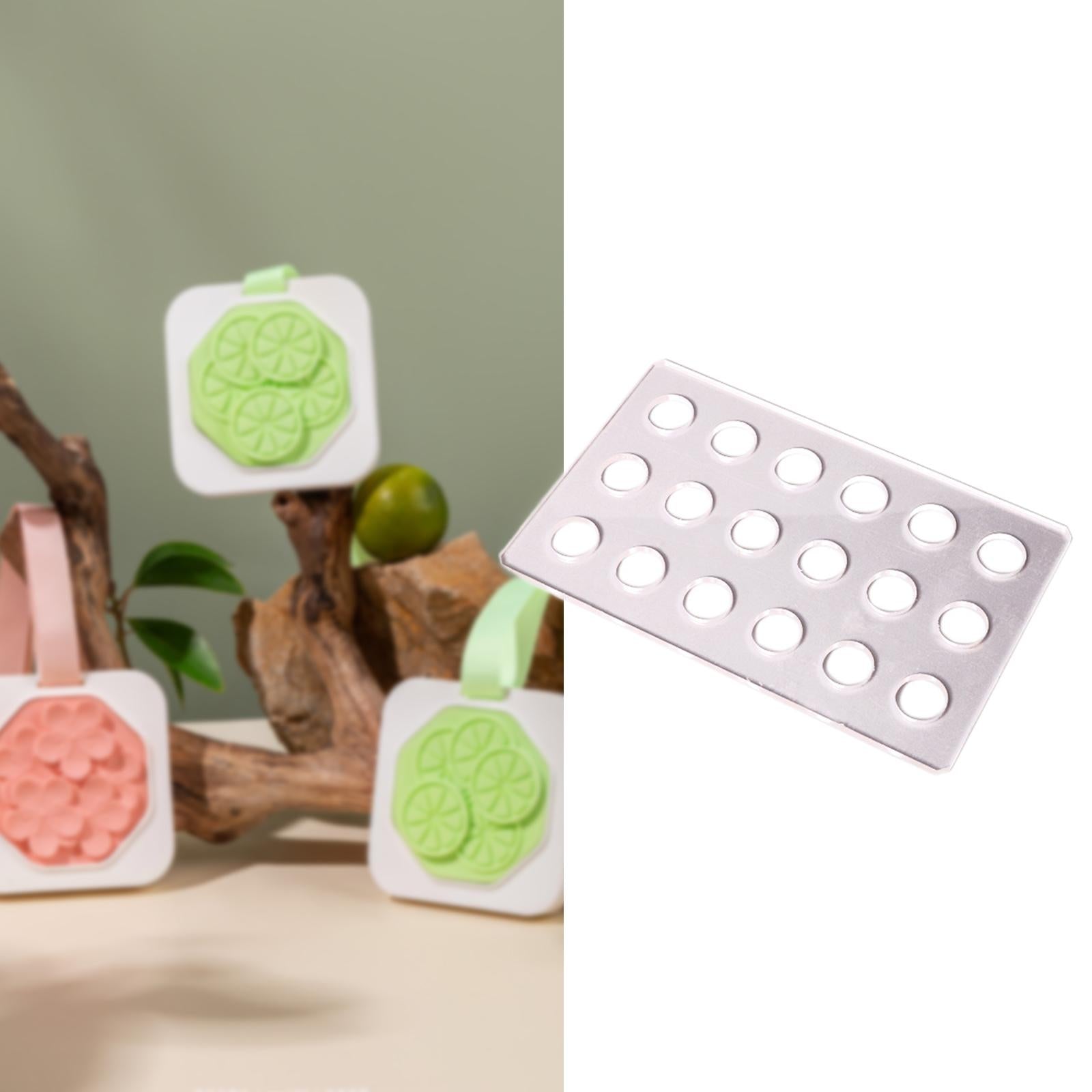 Incense Mold Acrylic Supplies Fragrant Tablet Maker Crafts Incense Mold Tool Round