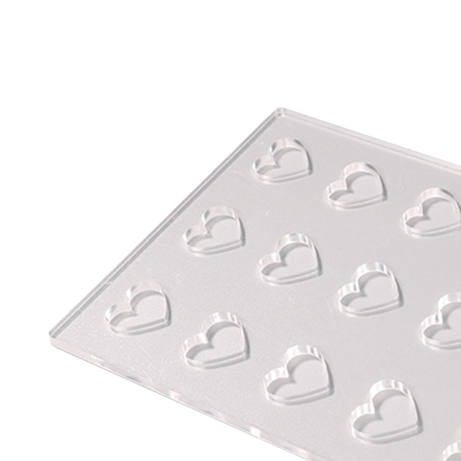 Incense Mold Acrylic Supplies Fragrant Tablet Maker Crafts Incense Mold Tool Heart Shaped