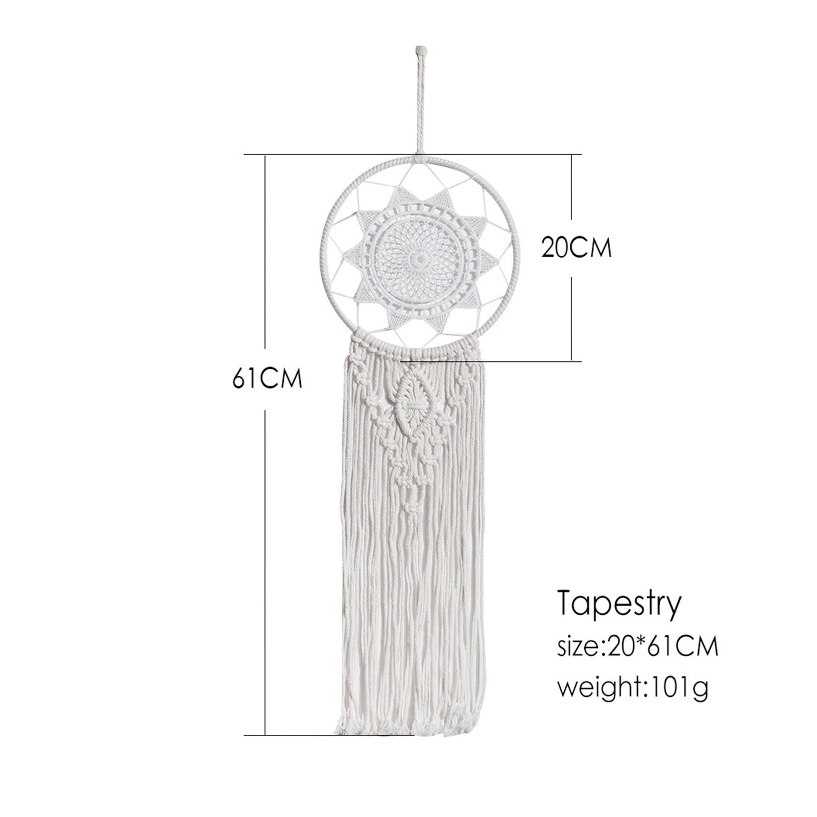Wall Macrame Tapestry Boho Decor Tassels Tapestry for Wedding Party Backdrop