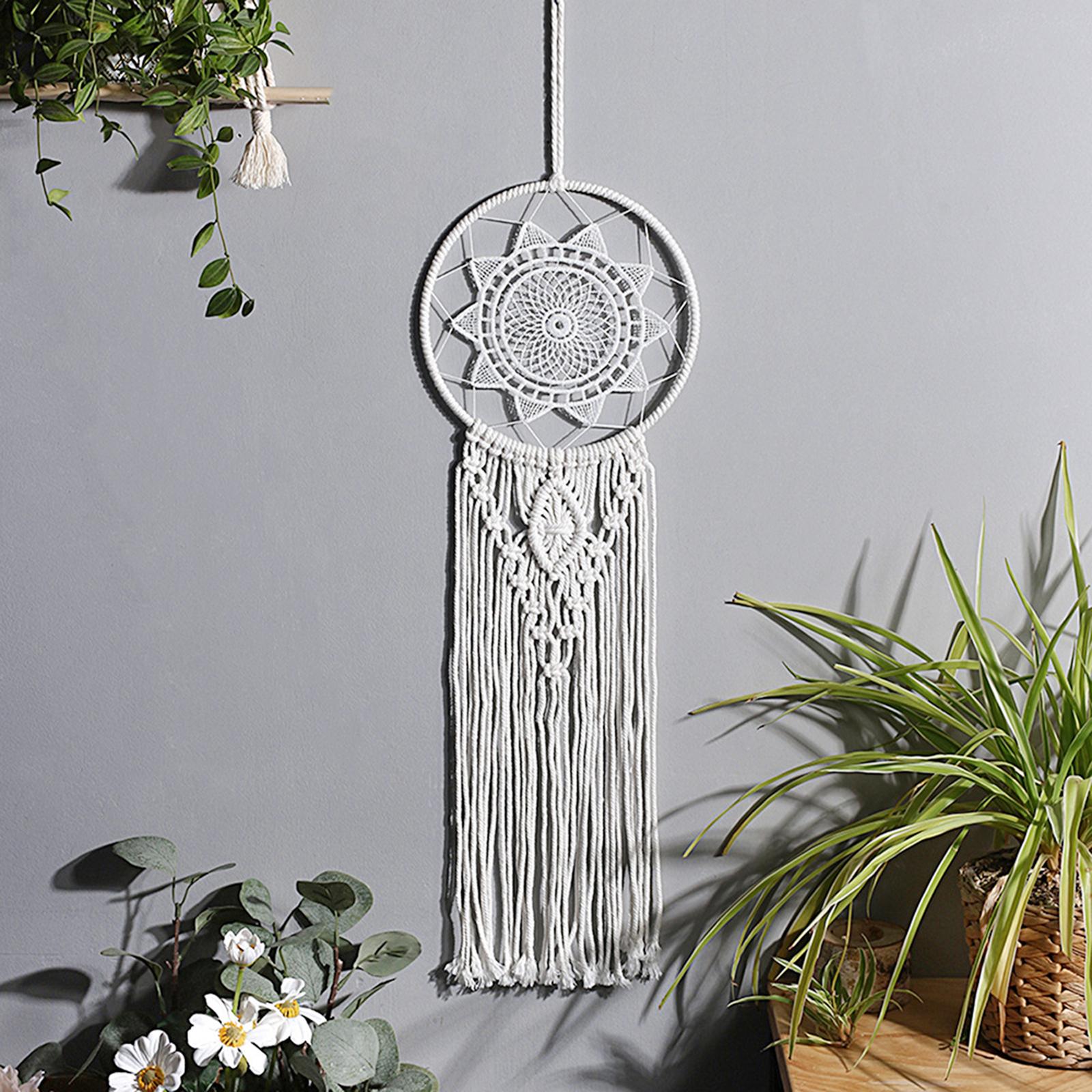 Wall Macrame Tapestry Boho Decor Tassels Tapestry for Wedding Party Backdrop