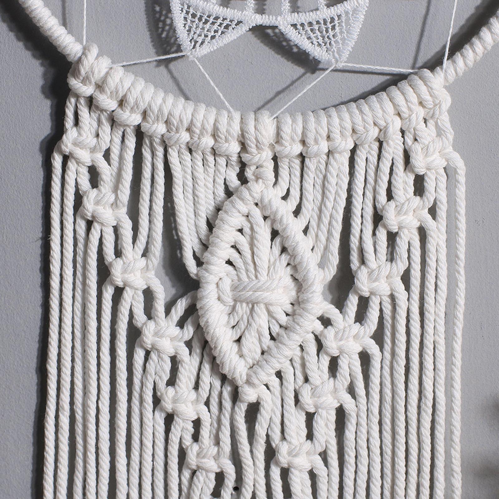Wall Macrame Tapestry Boho Decor Tassels Tapestry for Wedding Party Backdrop