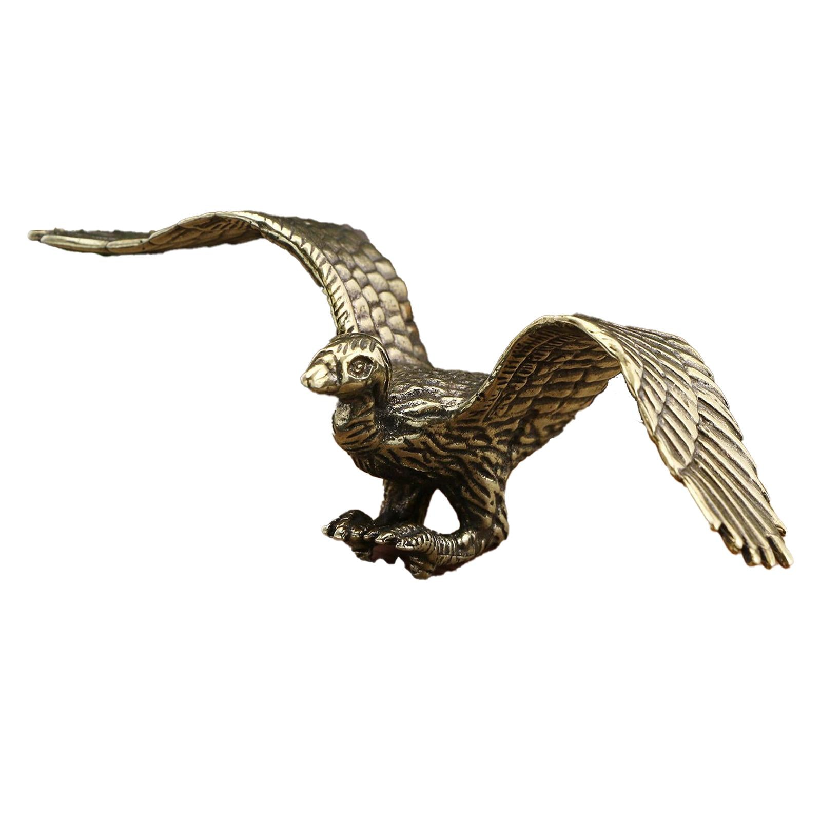 Eagle Figurine Feng Shui Collection Animal Figurine for Shelf Shelves Office