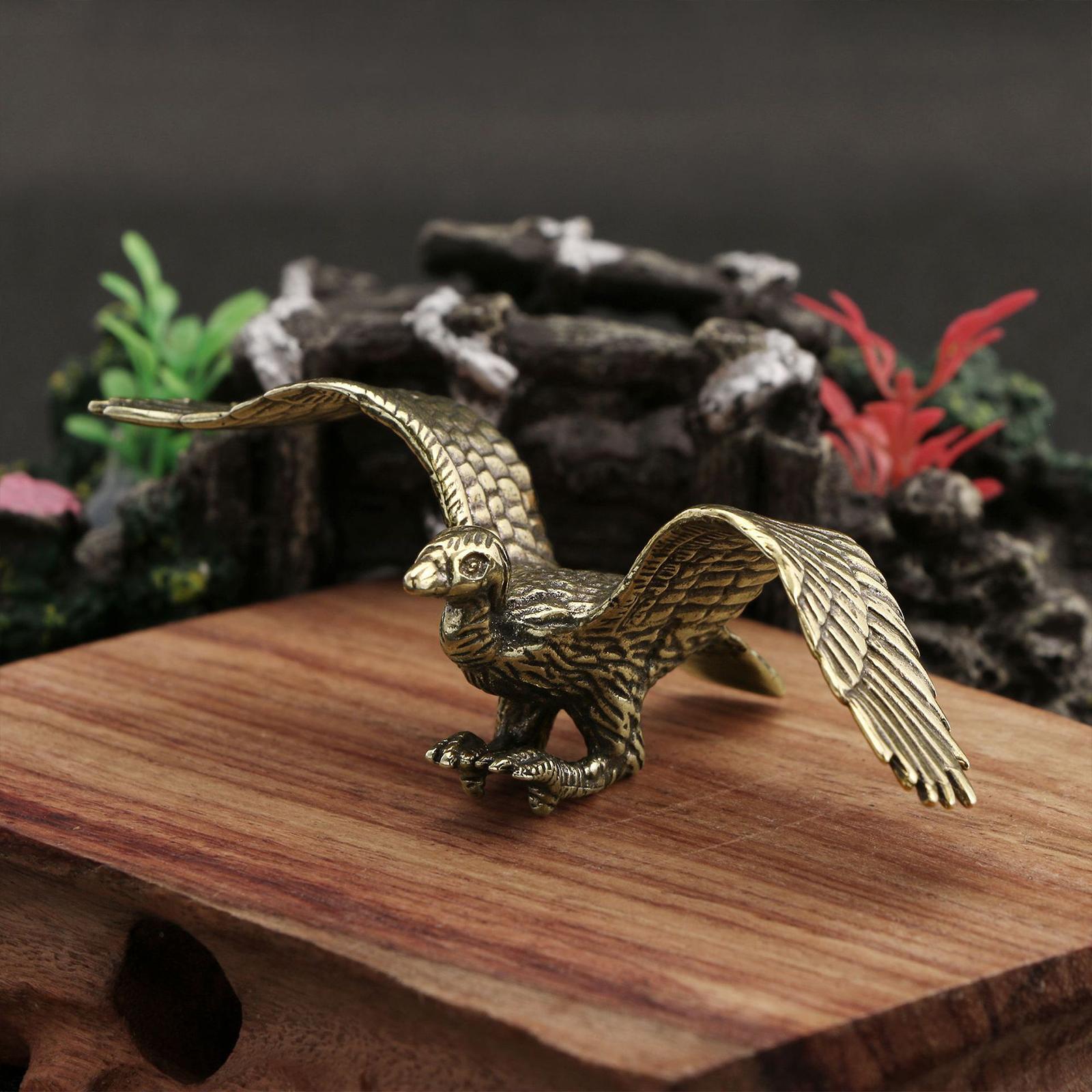 Eagle Figurine Feng Shui Collection Animal Figurine for Shelf Shelves Office