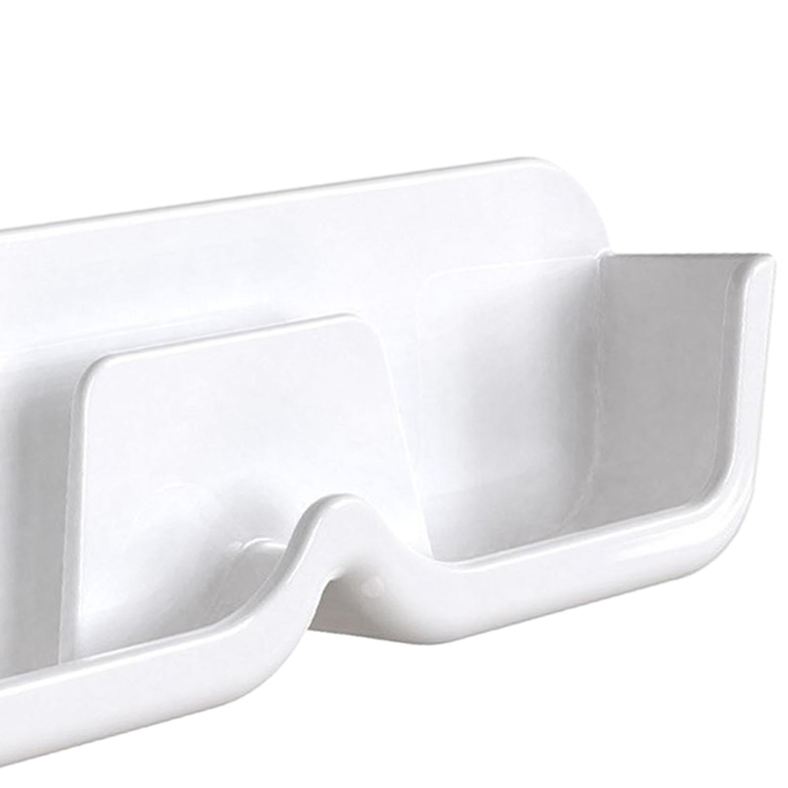 3xEyeglasses Holder Wall Mount Durable Stylish for Tabletop Showcase Apartment White