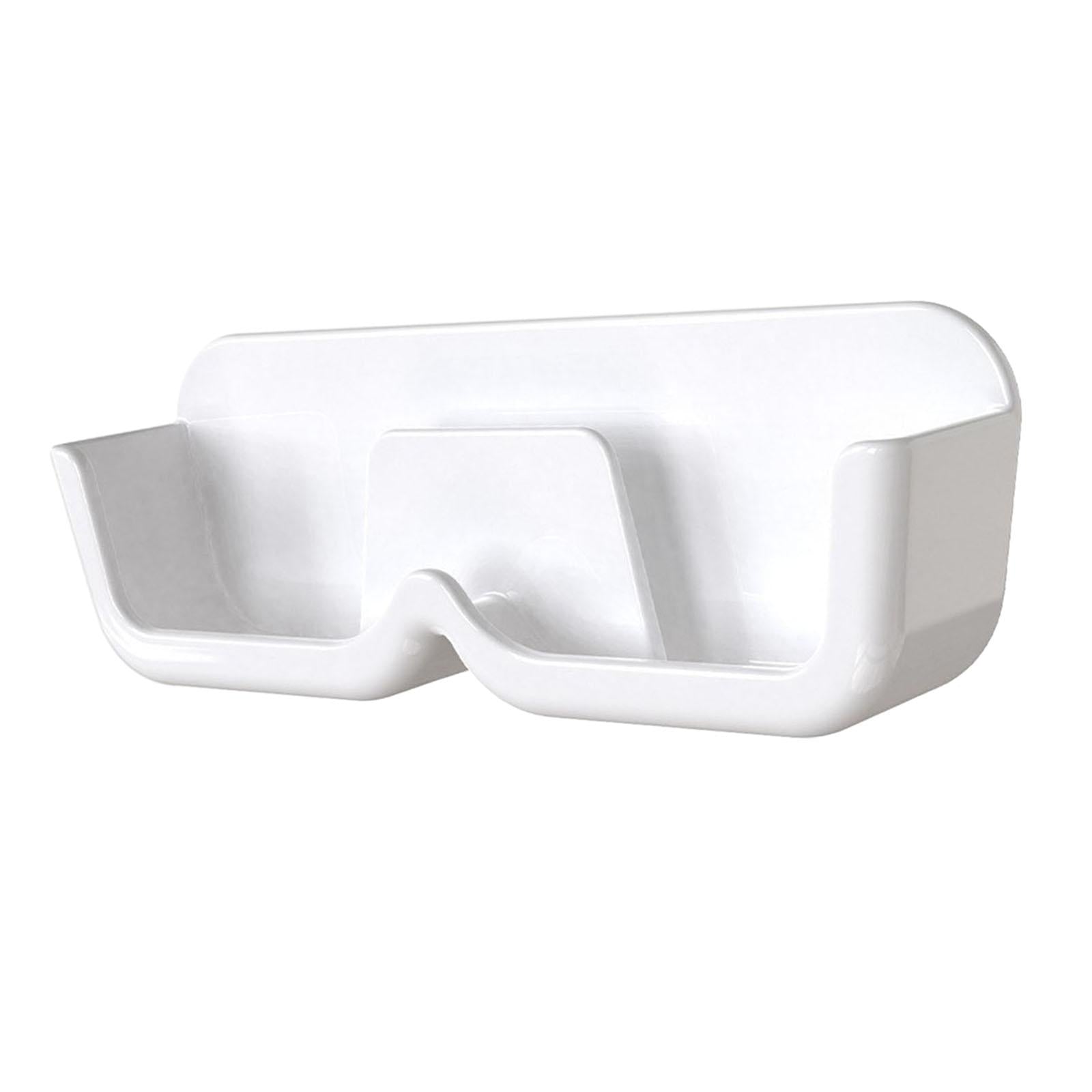 4xEyeglasses Holder Wall Mount Durable Stylish for Tabletop Showcase Apartment White