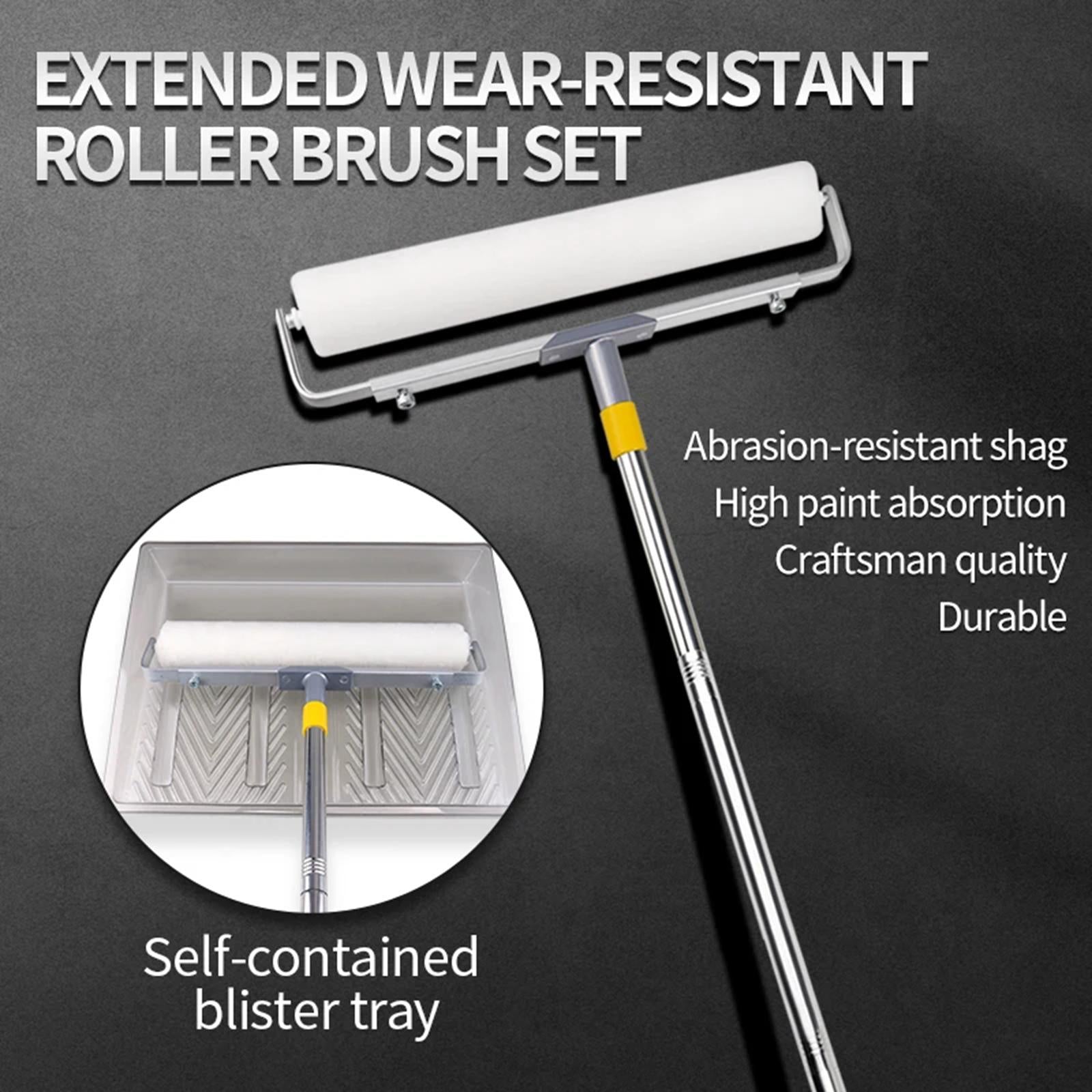 Paint Roller Frame 14 to 22 inch Aluminum Alloy for Painting Walls and House