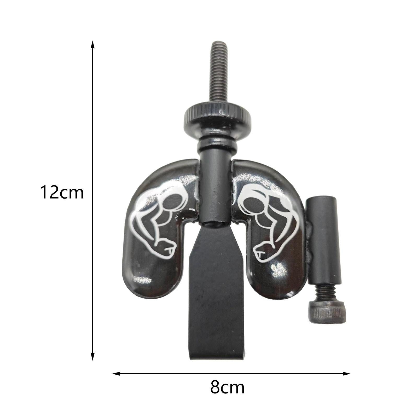 Portable Door Lock Door Locks from Inside for Bedroom Apartment Rooms black with pattern