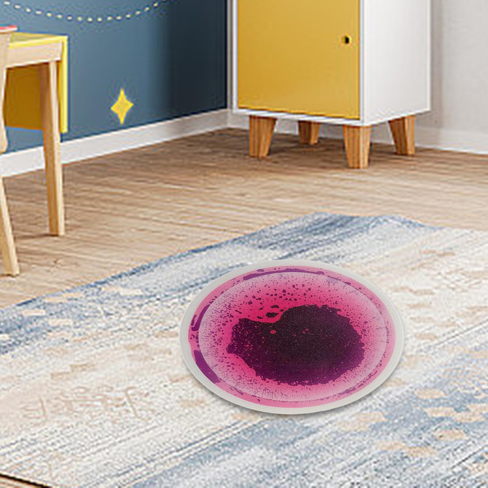 Liquid The Tiles Round 30cm Activity Play Mat for Kids for Boy Children Kids violet