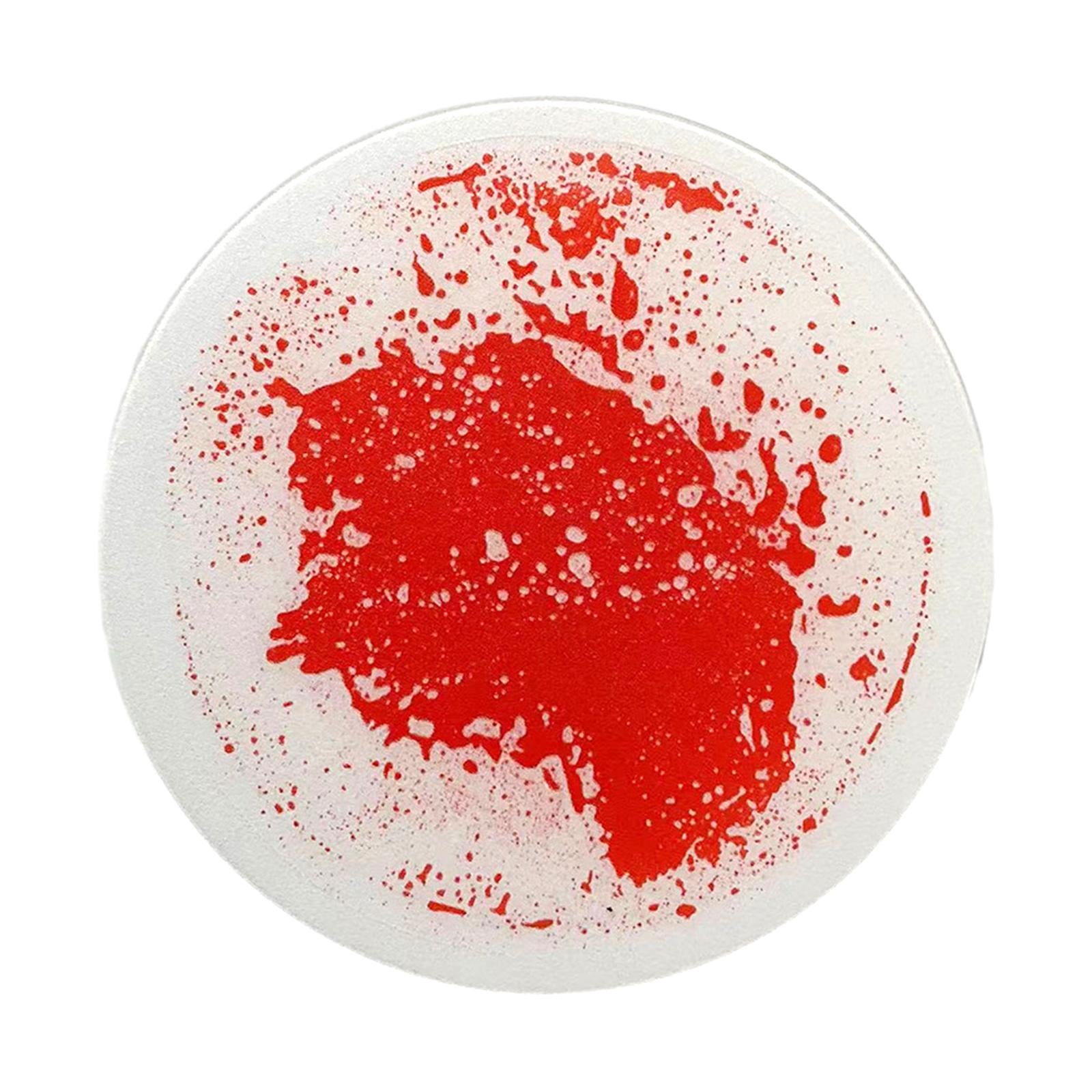 Liquid The Tiles Round 30cm Activity Play Mat for Kids for Boy Children Kids red
