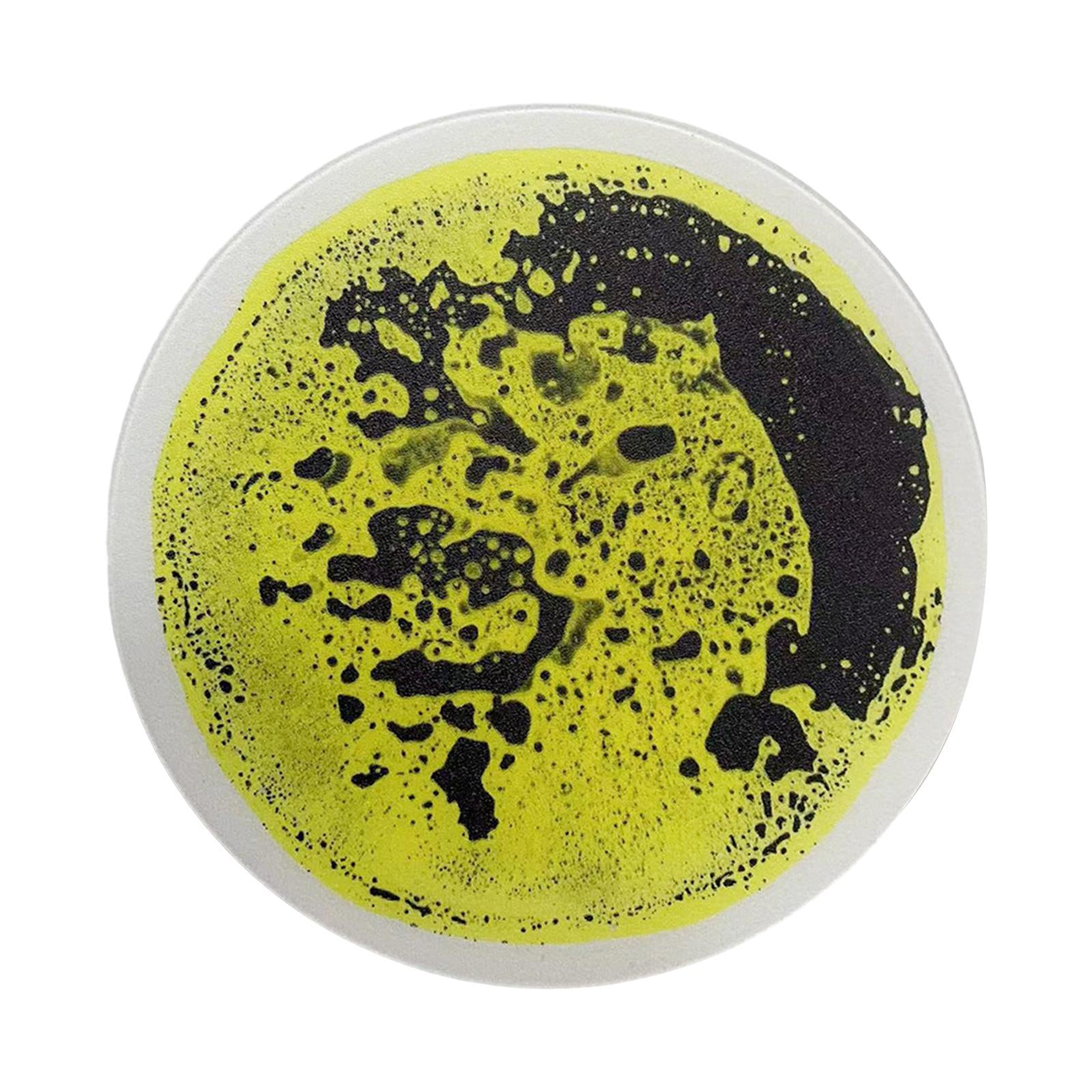 Liquid The Tiles Round 30cm Activity Play Mat for Kids for Boy Children Kids yellow and black
