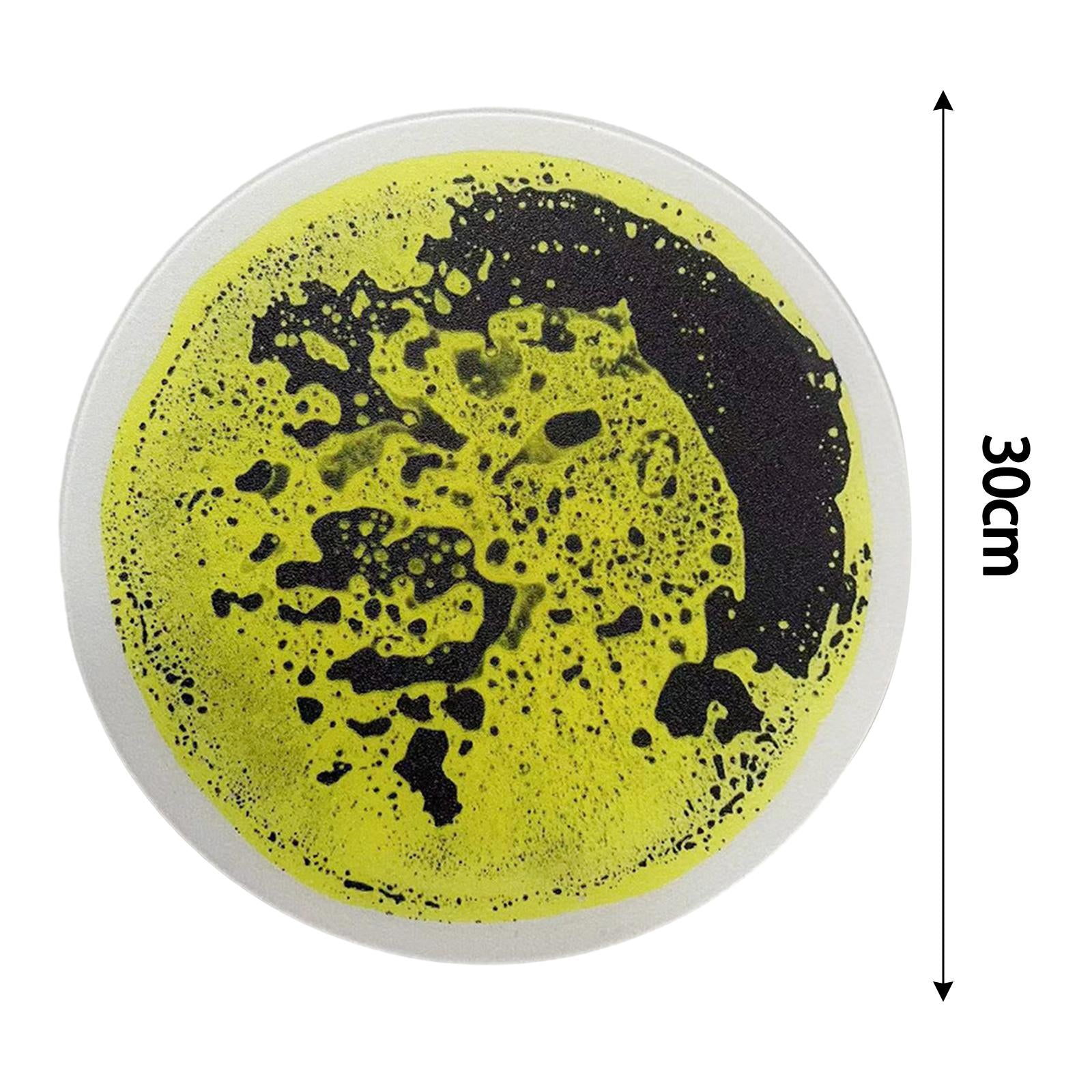 Liquid The Tiles Round 30cm Activity Play Mat for Kids for Boy Children Kids yellow and black
