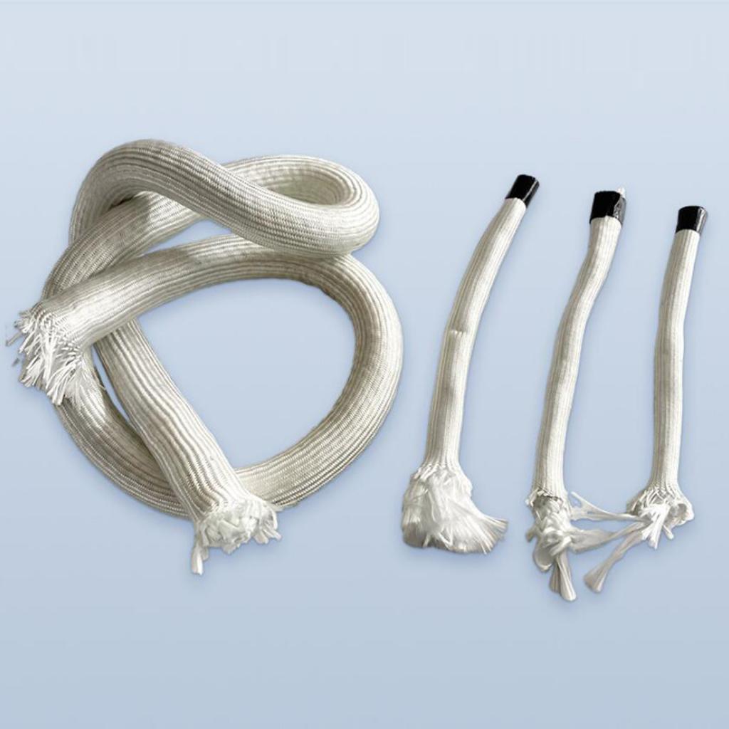 Stove Fireplace Door Fiberglass Rope Gasket Airtight Seal High Density White 10mmx2.5m