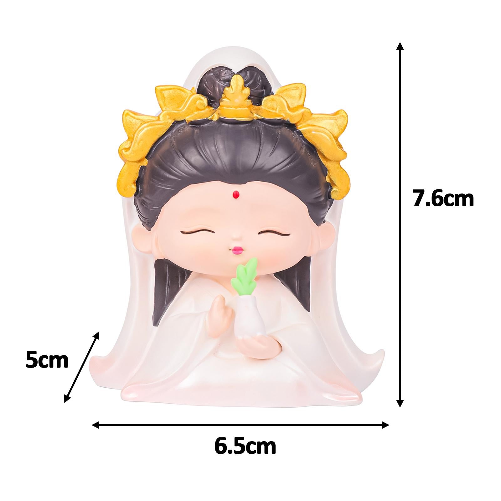 Figurines Statue Decoration 2024 New Year Decorative Statue for Festival Car Style A