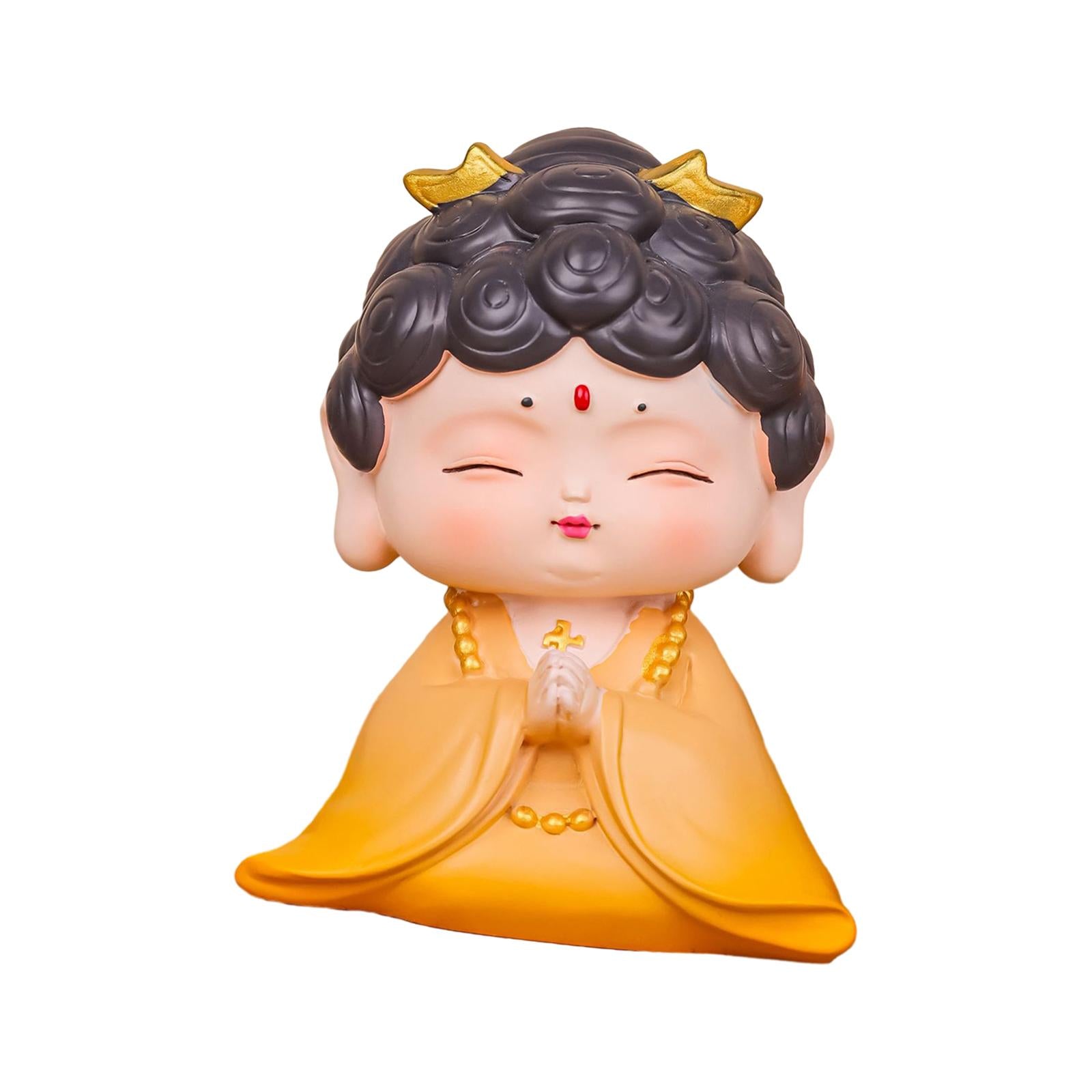 Figurines Statue Decoration 2024 New Year Decorative Statue for Festival Car Style B