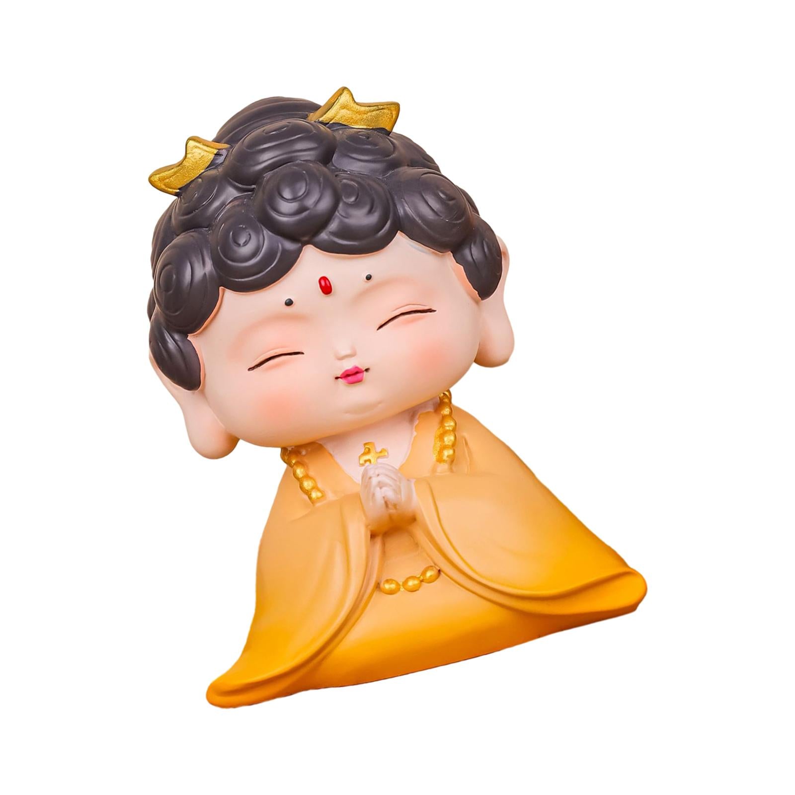 Figurines Statue Decoration 2024 New Year Decorative Statue for Festival Car Style B