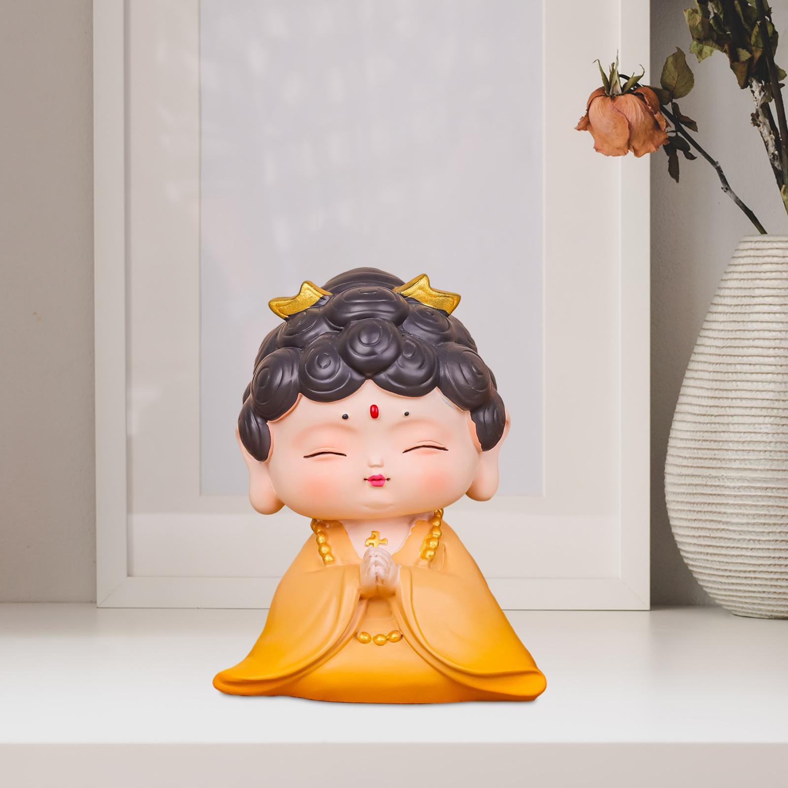 Figurines Statue Decoration 2024 New Year Decorative Statue for Festival Car Style B
