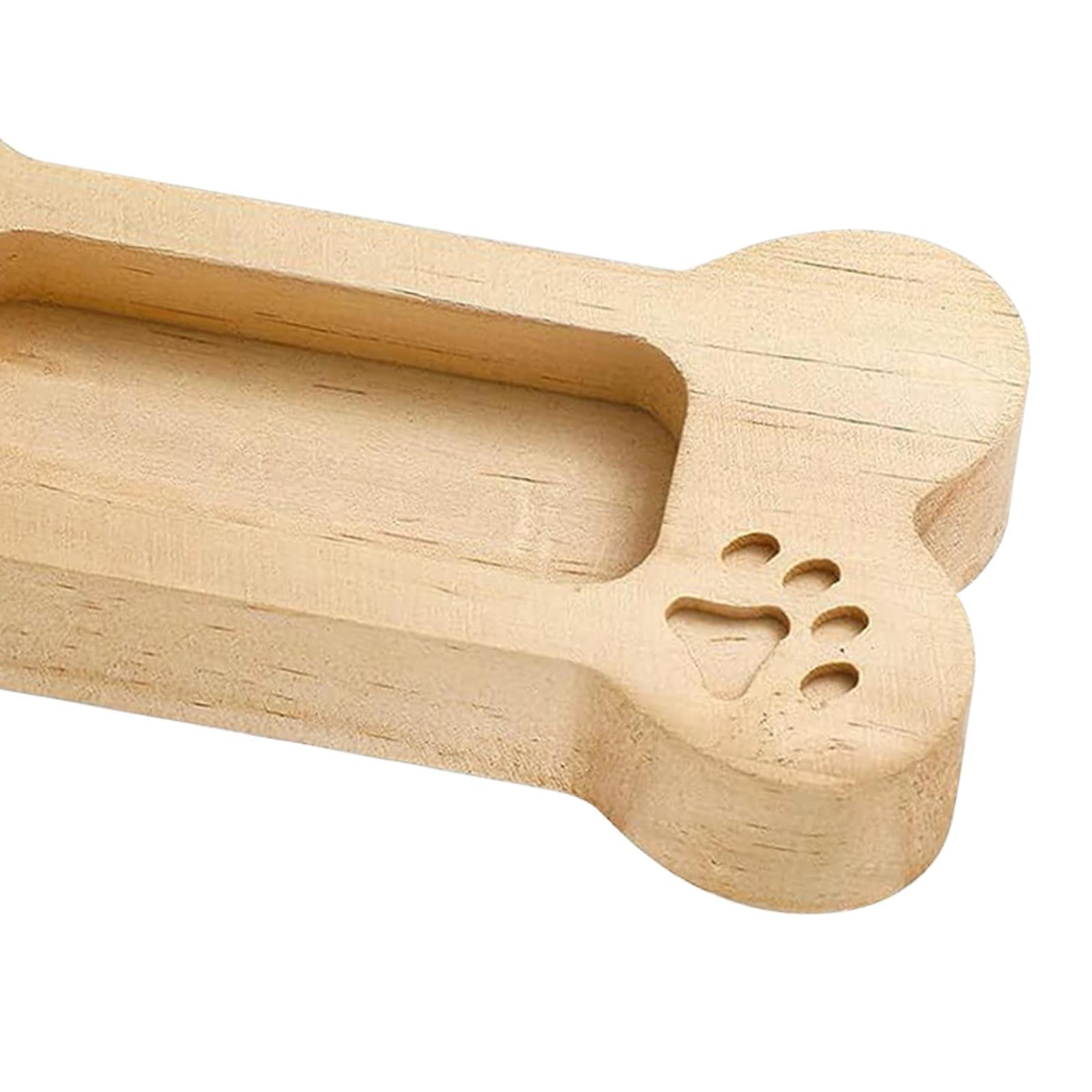 Wooden Business Card Holder Gift Name Card Display for Men and Women Desktop