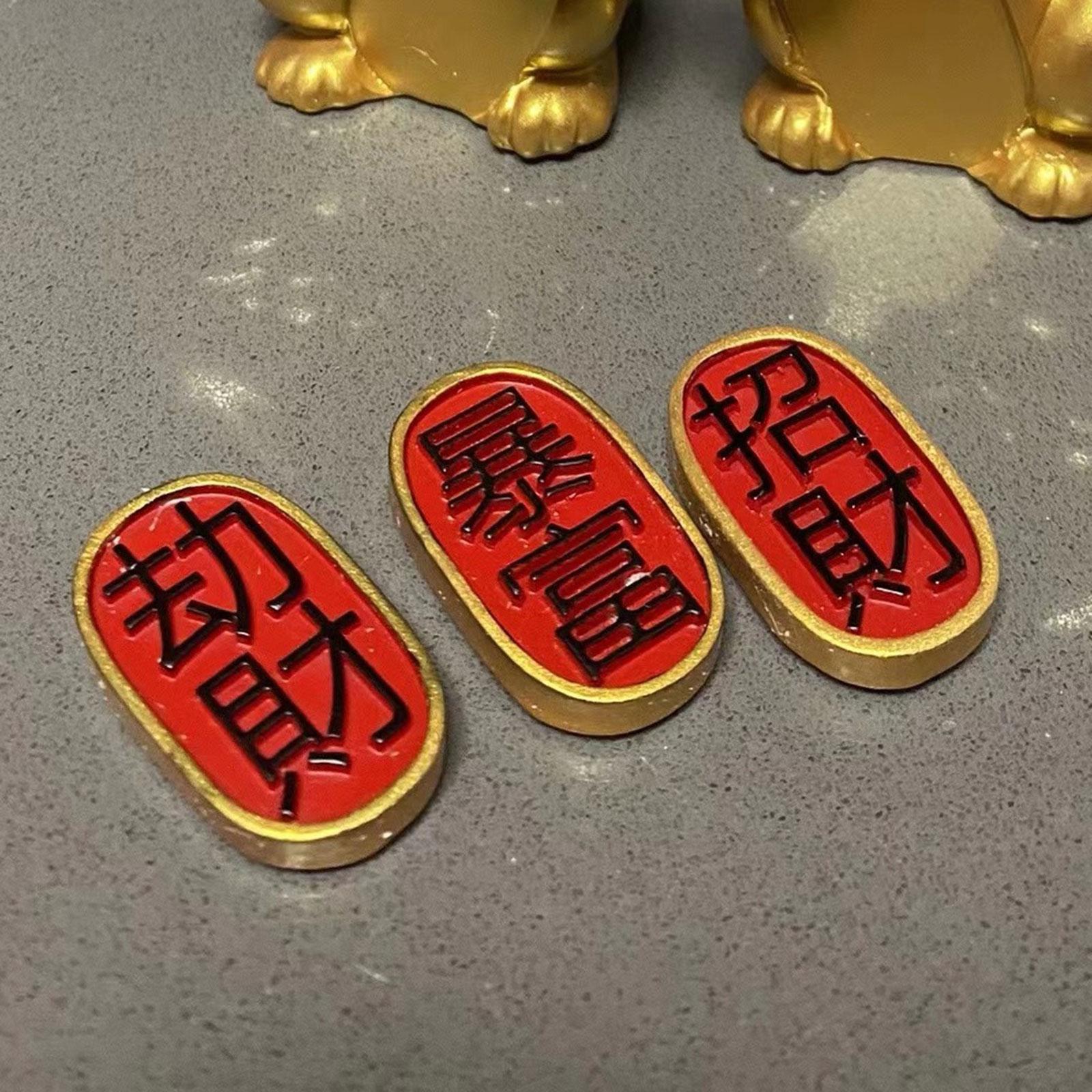 Set of 2 Lucky Cat Statue Car Interior Decoration for Home Display Car Decor
