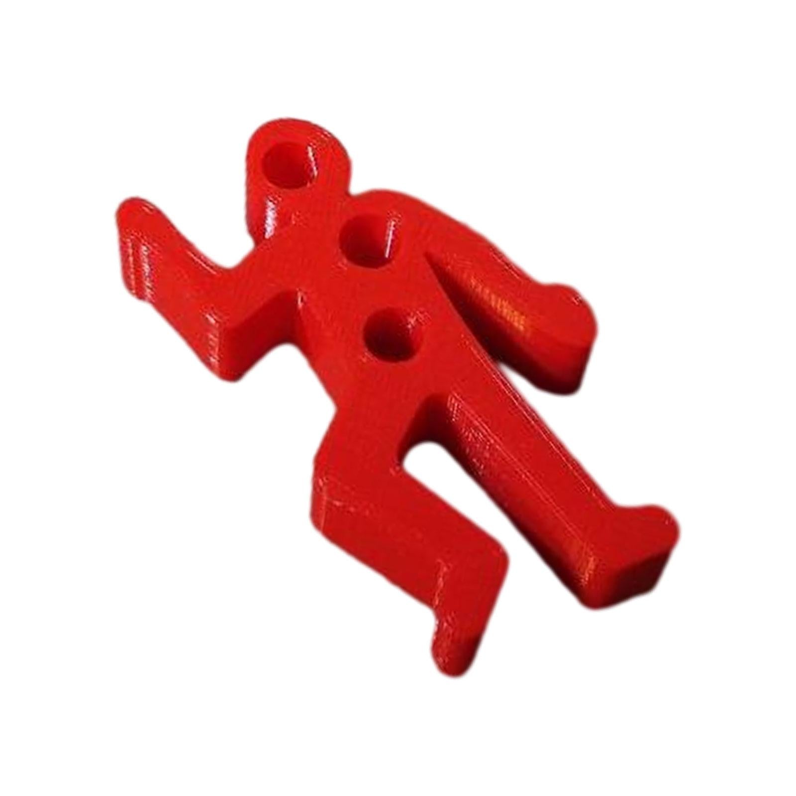 Desk Pen Holder Decor Novelty Decorative Crime Scene for Cubicle Funny Gifts Red