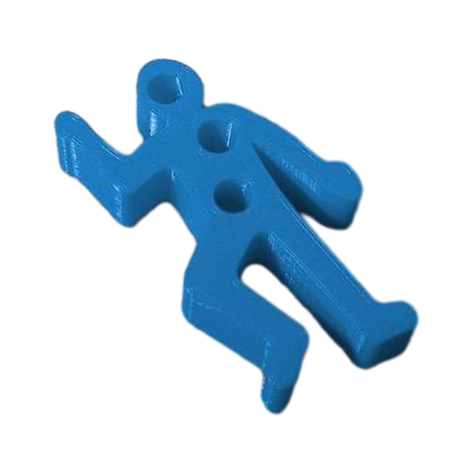 Desk Pen Holder Decor Novelty Decorative Crime Scene for Cubicle Funny Gifts Blue