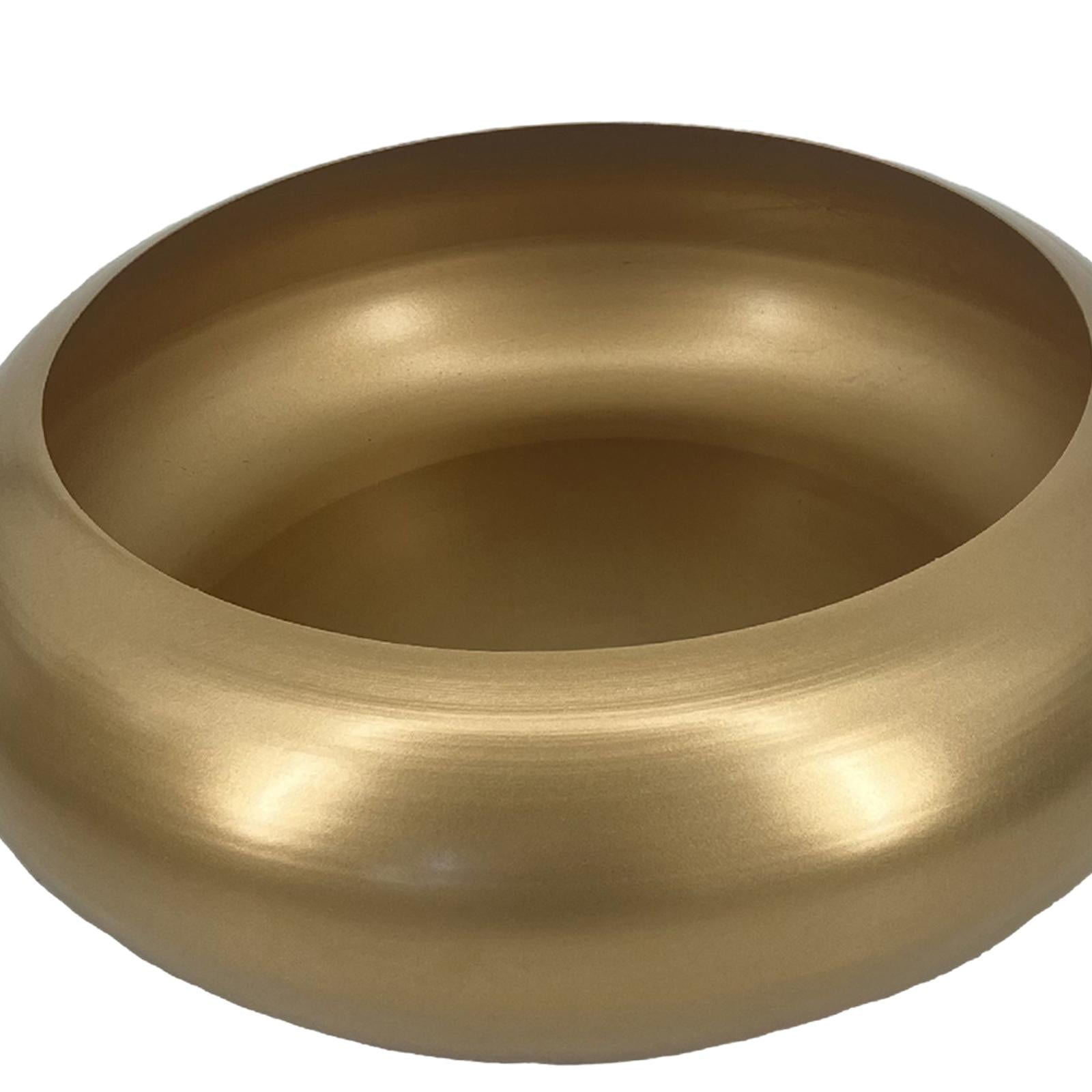 Flowerpot Home Furnishings Metal Art Craft Ornament for New Year Home Office