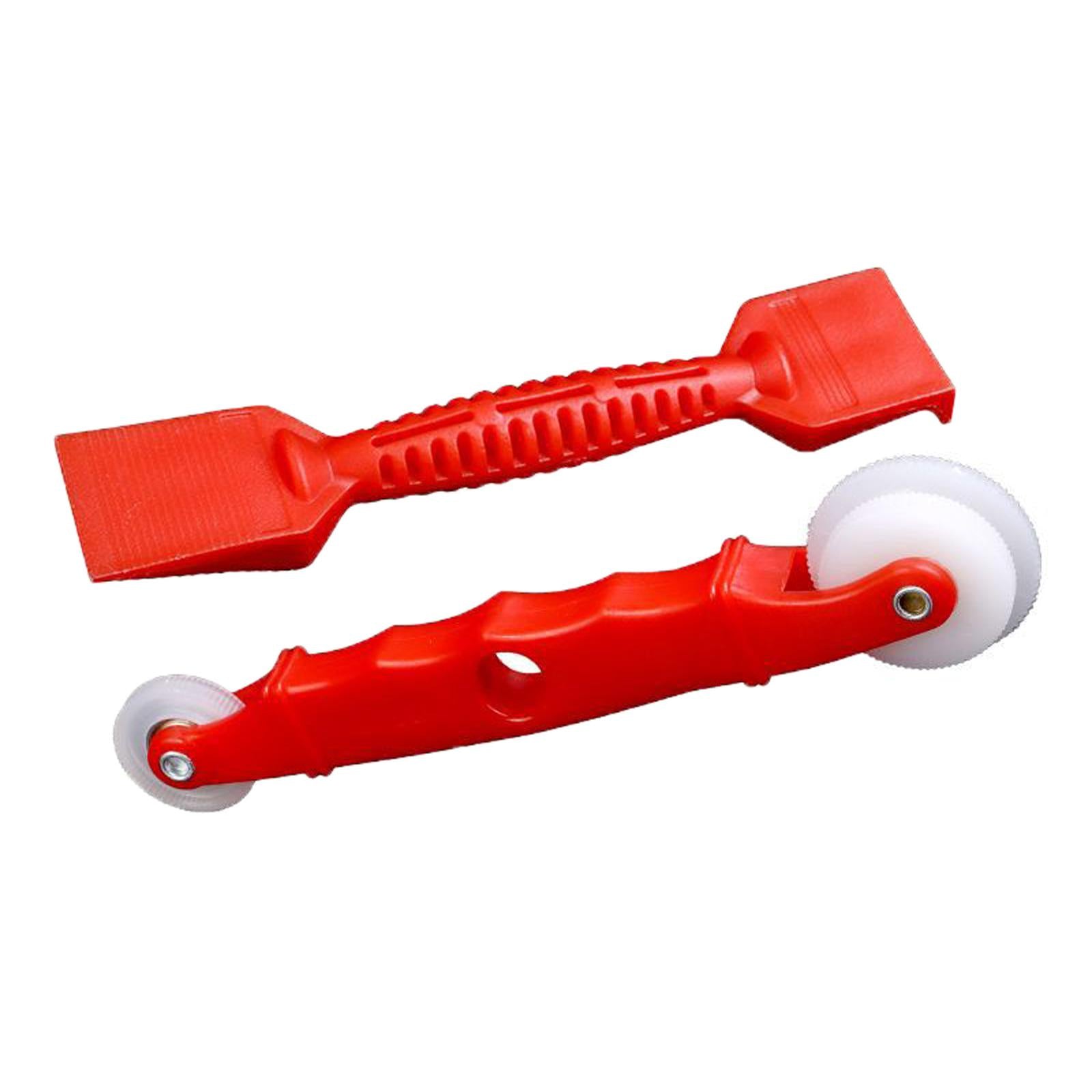 2x Mesh Wheel Window Install Tool Glazing Shovel for Installing Door Screens