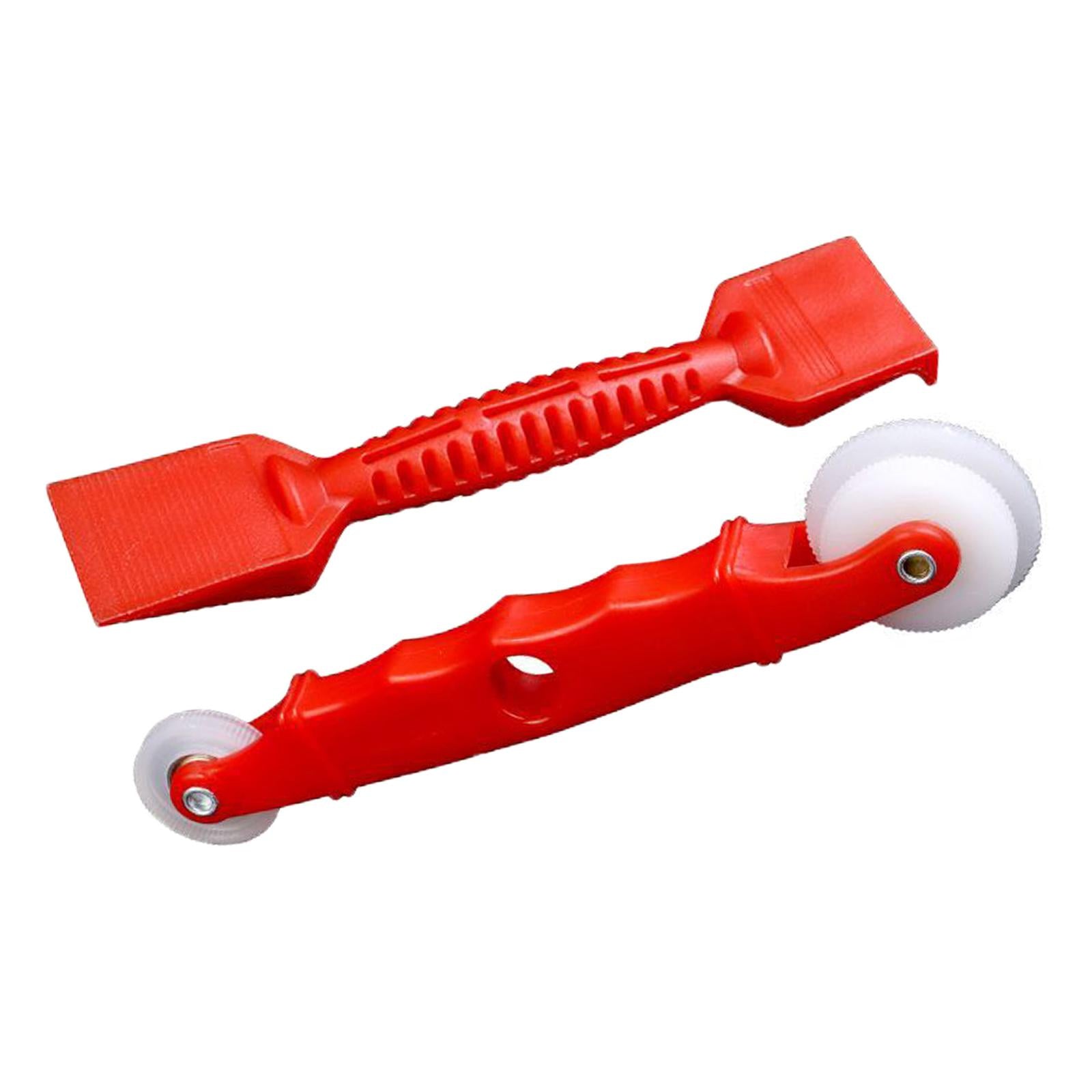 2x Mesh Wheel Window Install Tool Glazing Shovel for Installing Door Screens