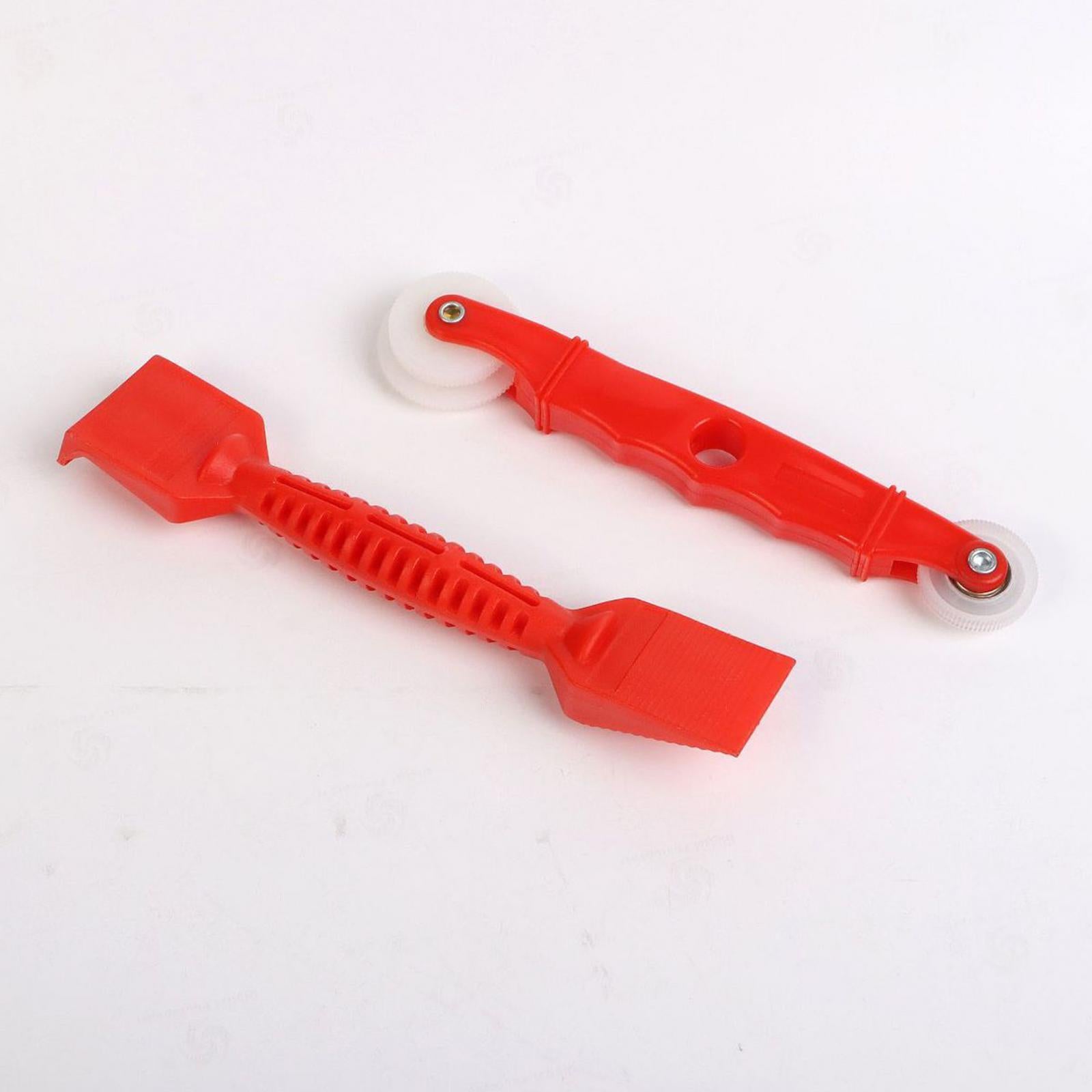 2x Mesh Wheel Window Install Tool Glazing Shovel for Installing Door Screens