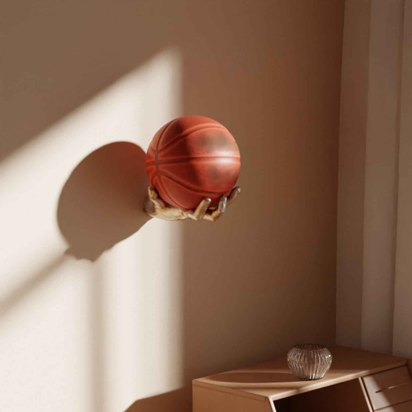 Ball Stand Holder Stable Art Decor Storage Rack for Volleyball Hats Softball