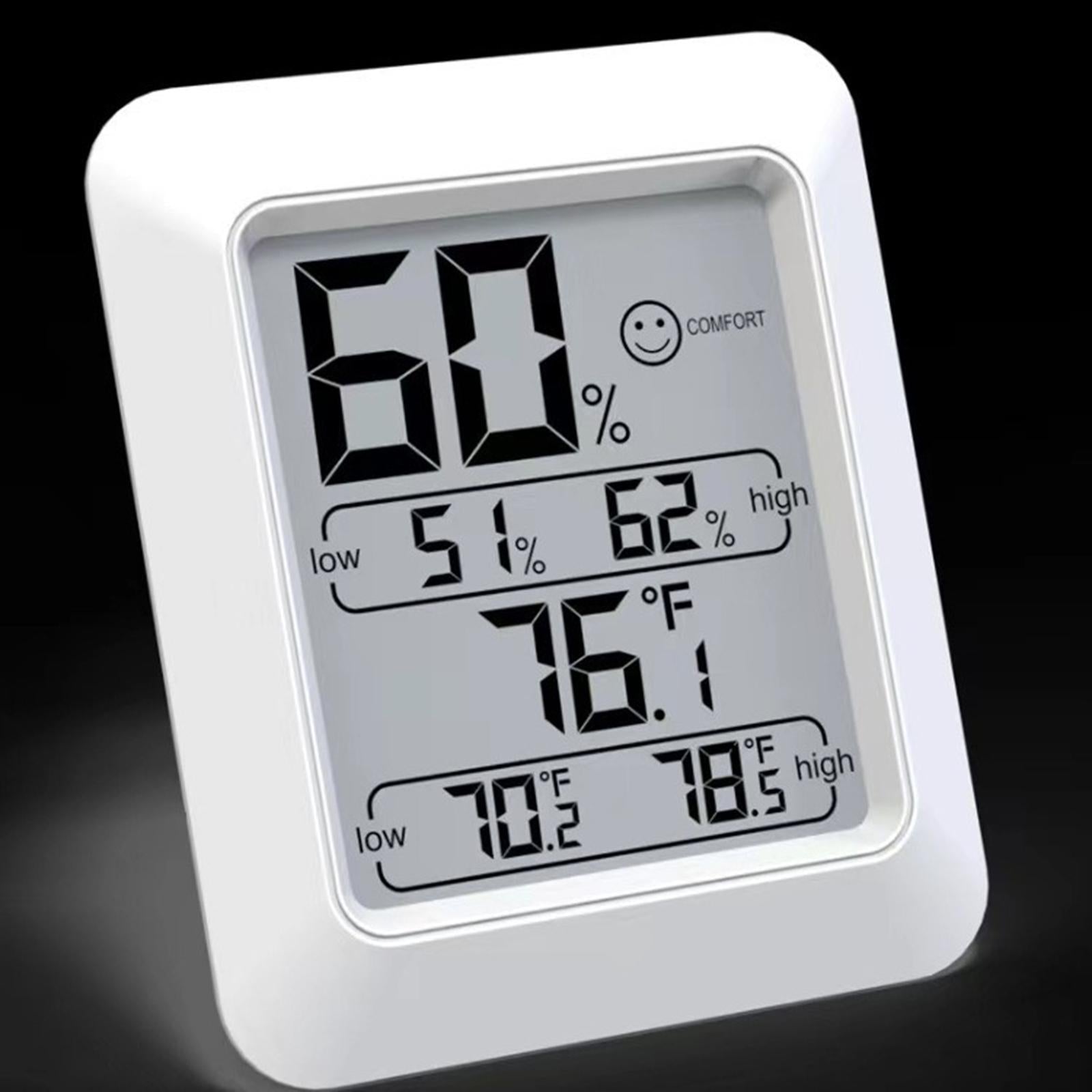 Indoor Temperature and Humidity Monitor Meter for Greenhouse, Cellar Stylish