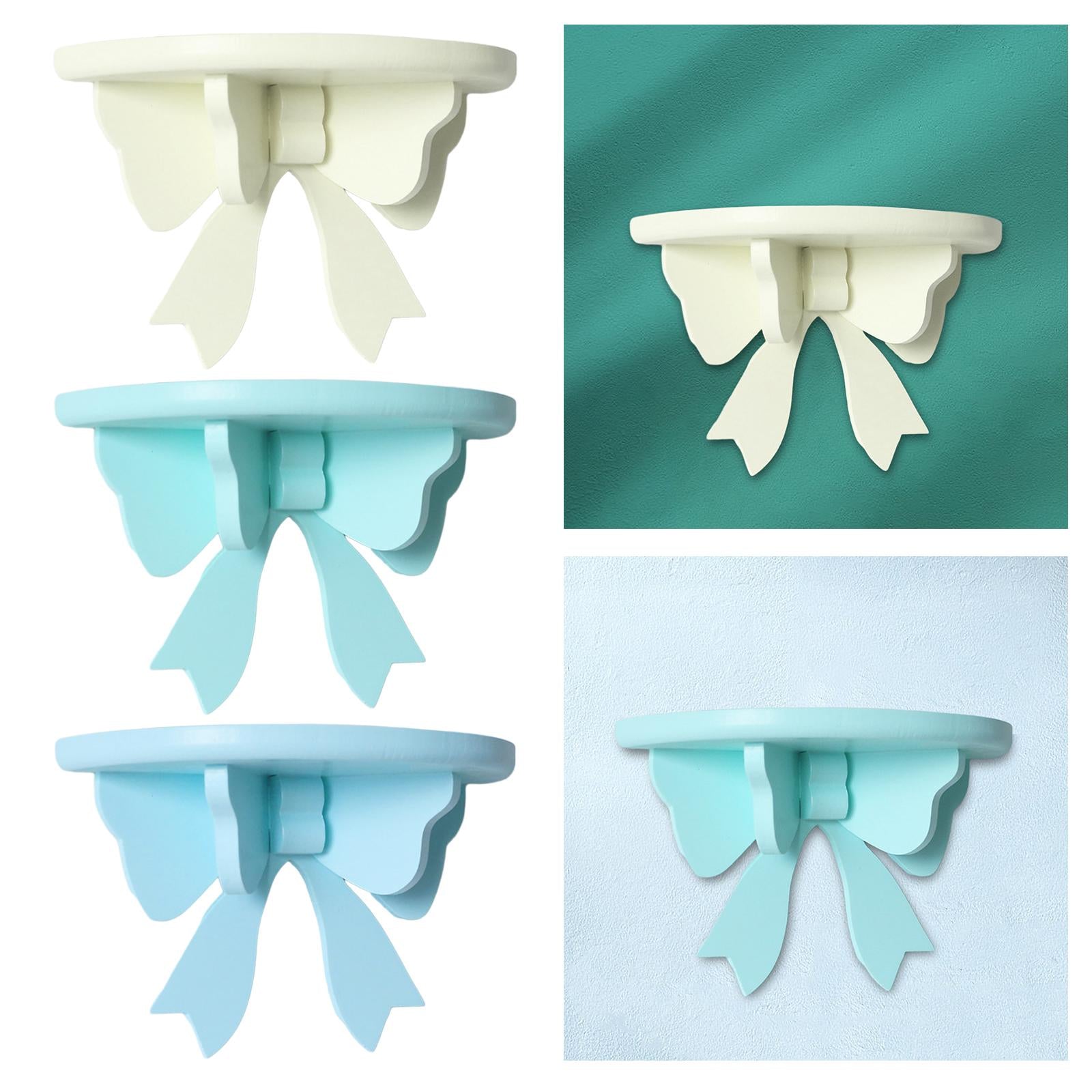 Wall Shelf Shelving Bracket Flower Pot Holder for Bathroom Wall Toilet Decor Yellow