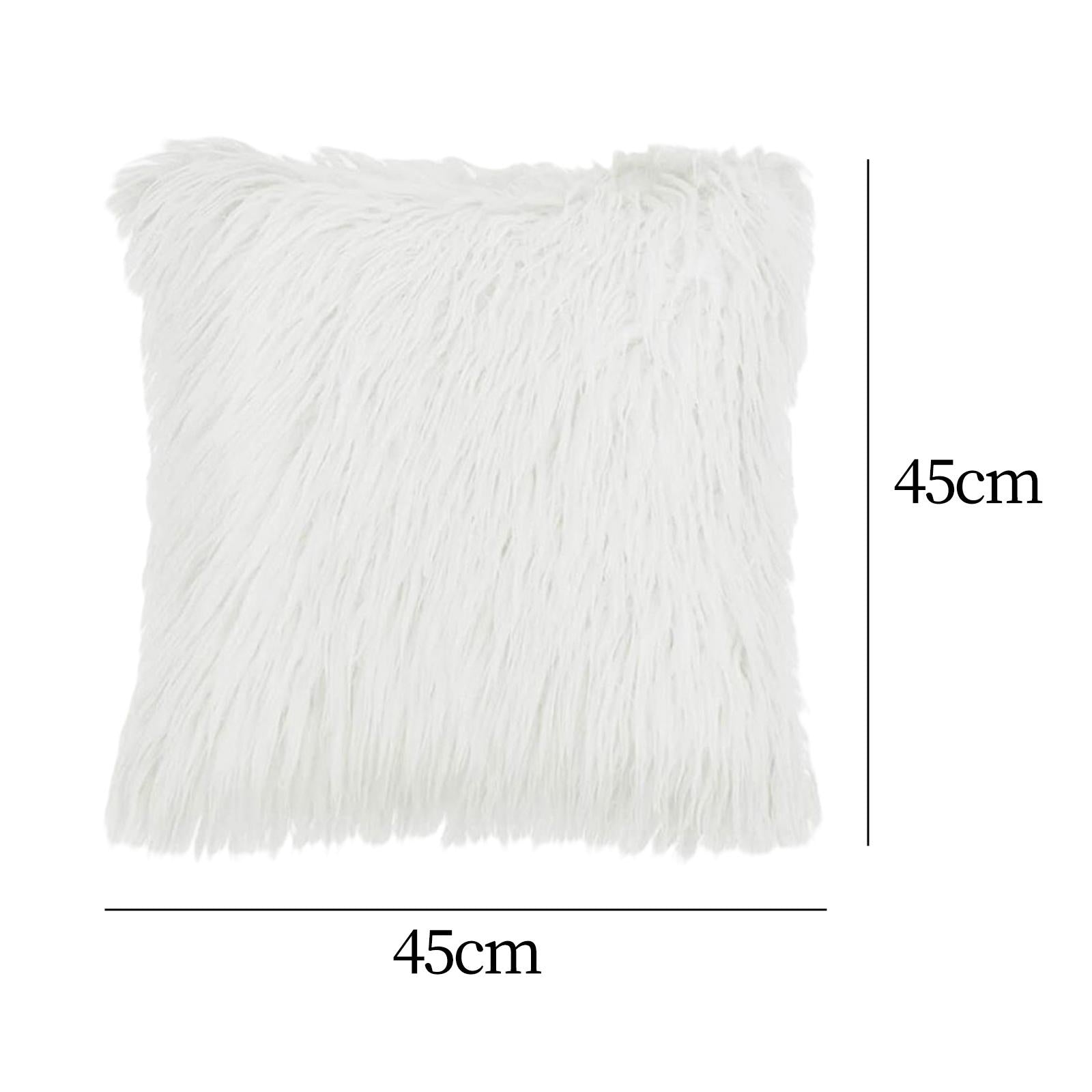 Throw Pillow Covers Stylish Throw Pillows Case for Sofa Drawing Room Wedding White 45cmx45cm
