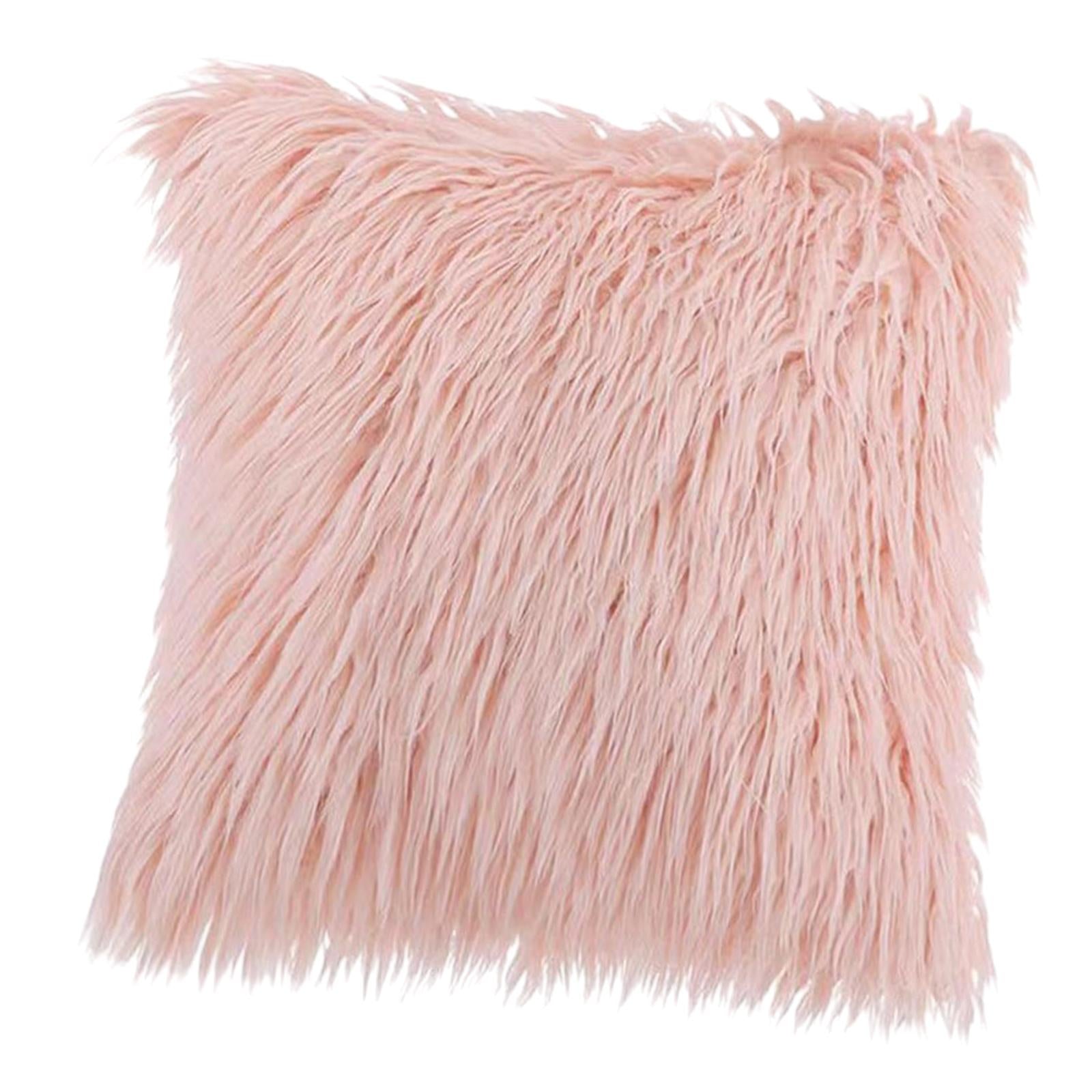 Throw Pillow Covers Stylish Throw Pillows Case for Sofa Drawing Room Wedding Pink 50cmx50cm