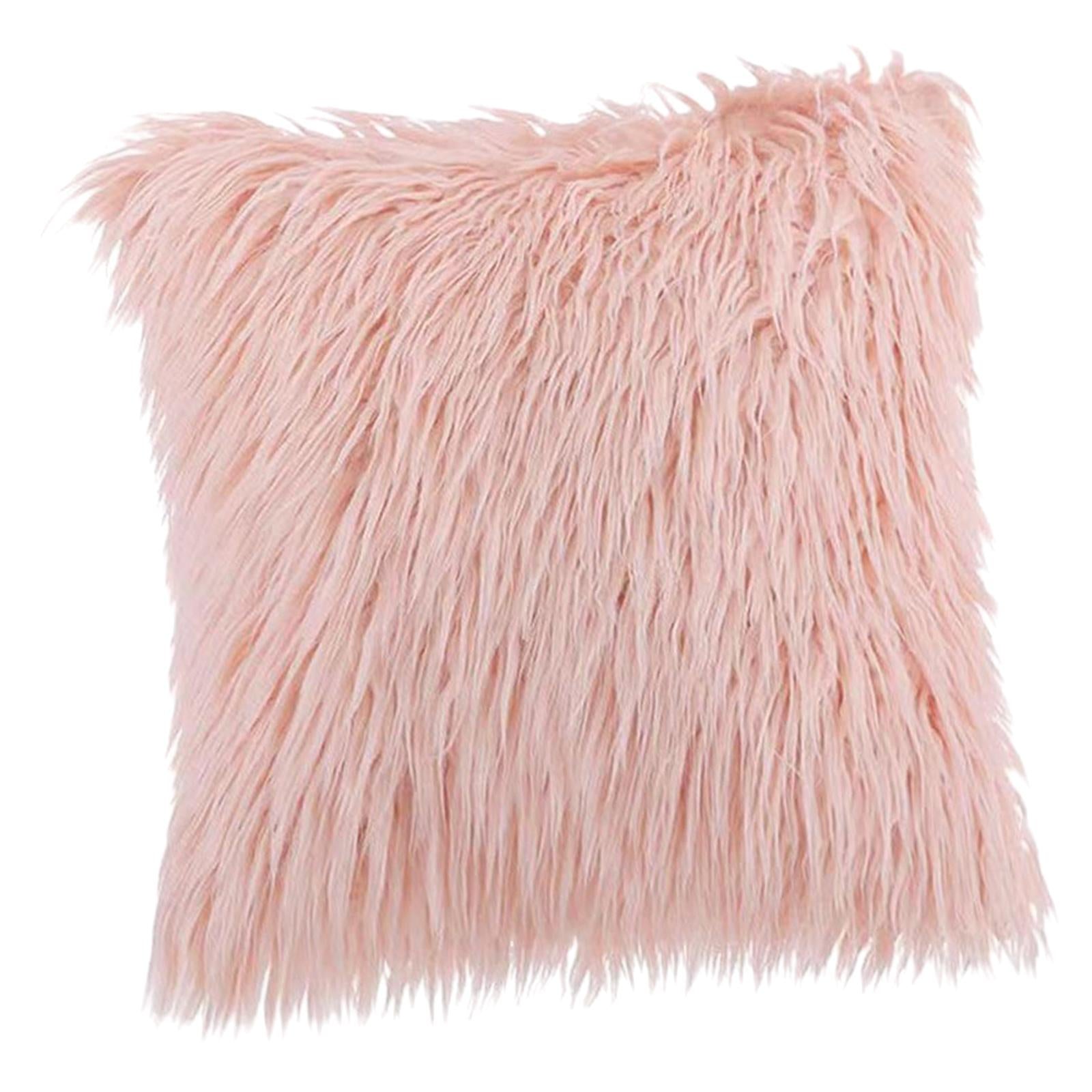 Throw Pillow Covers Stylish Throw Pillows Case for Sofa Drawing Room Wedding Pink 50cmx50cm