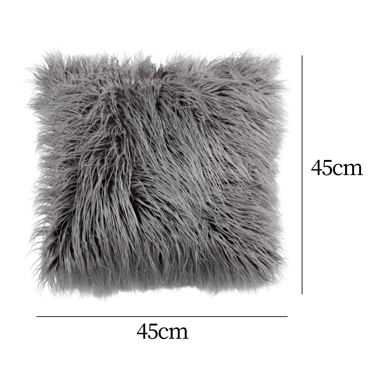 Throw Pillow Covers Stylish Throw Pillows Case for Sofa Drawing Room Wedding Gray 45cmx45cm
