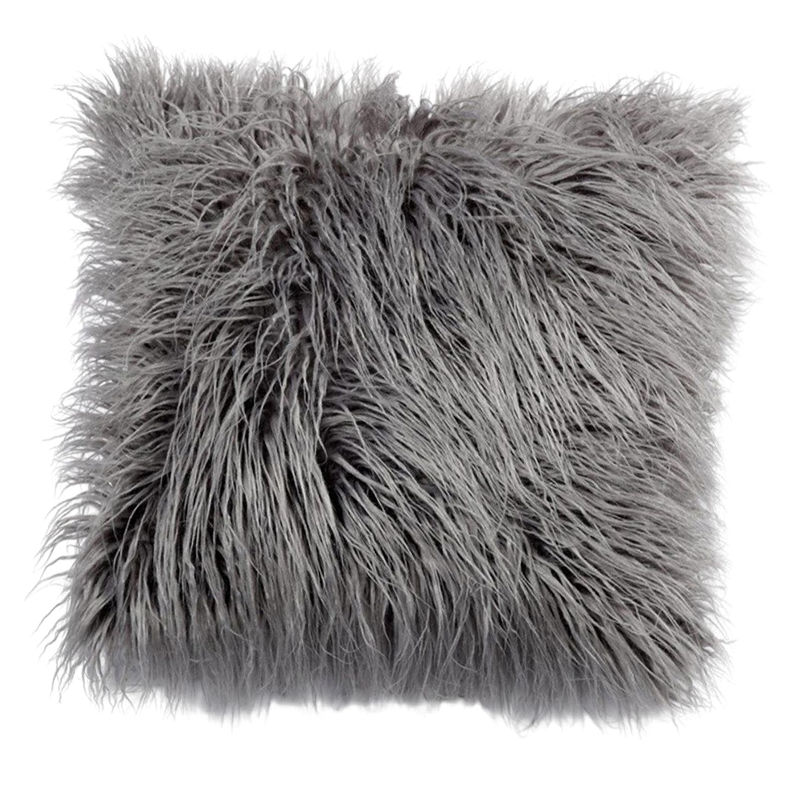 Throw Pillow Covers Stylish Throw Pillows Case for Sofa Drawing Room Wedding Gray 45cmx45cm