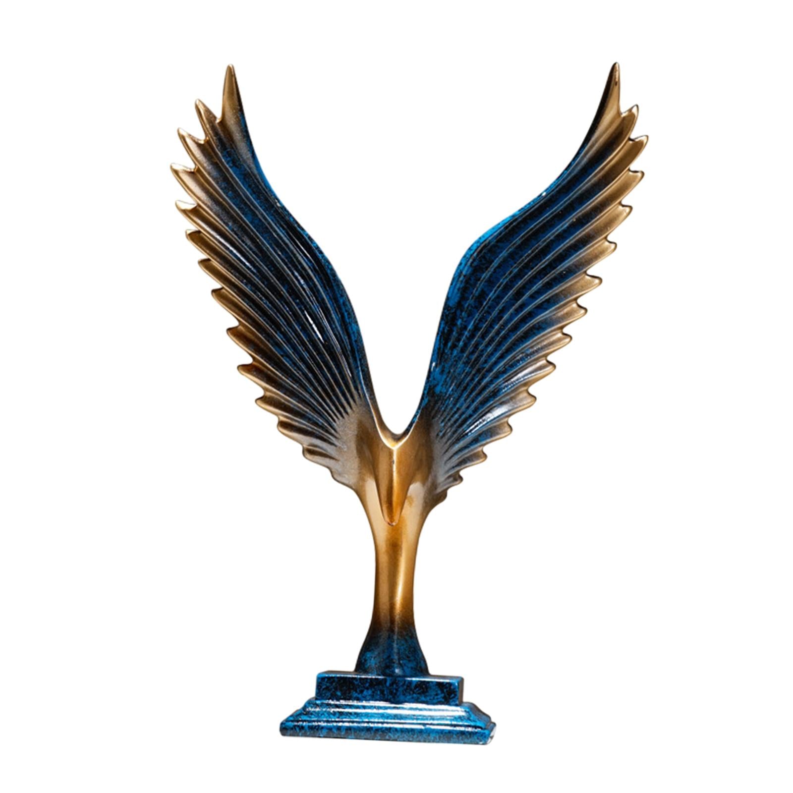 Eagle Figurine Crafts Collection Modern Desk Ornament for Home Cabinet Decor