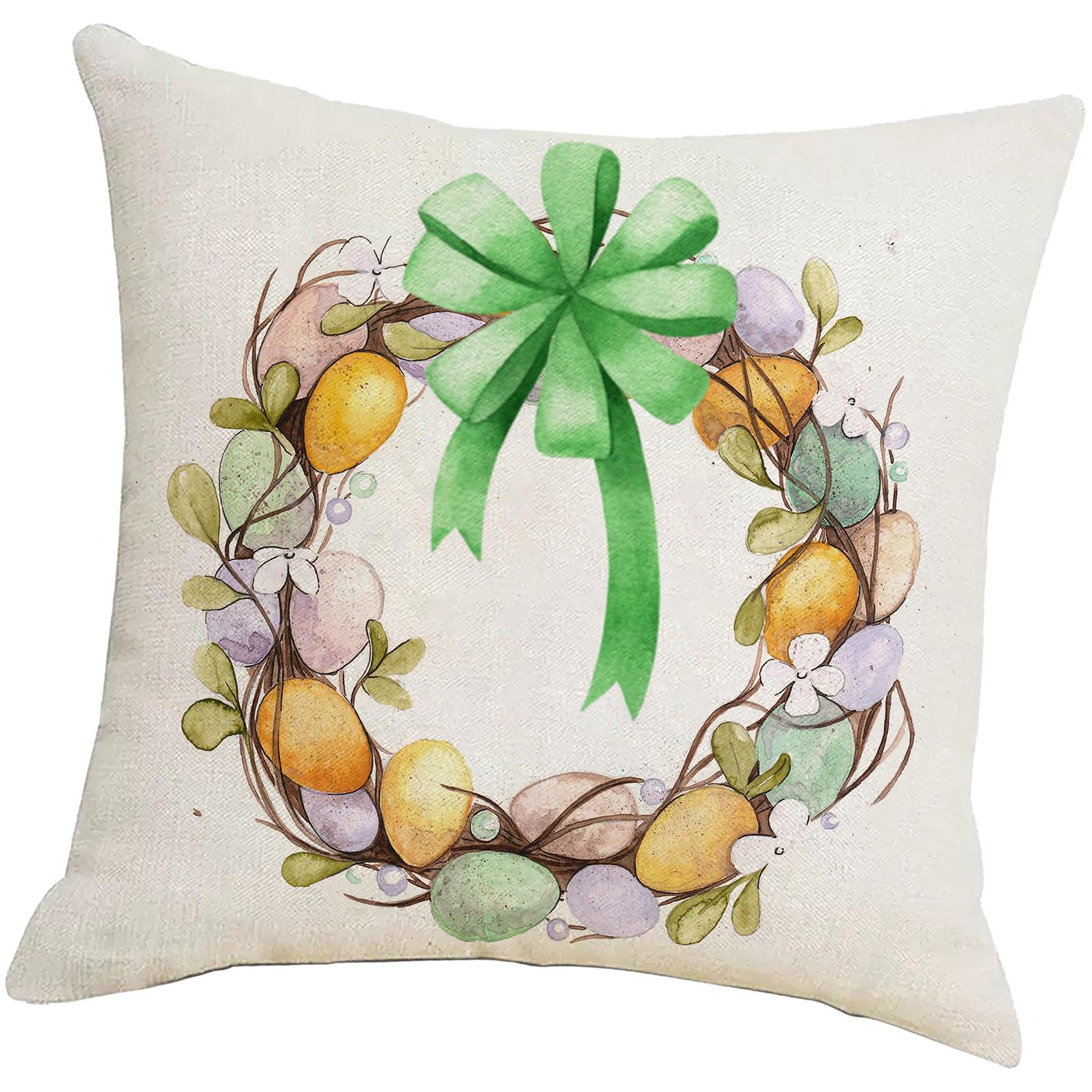 Easter Pillow Cover Easter Decor Holiday Decor Home Decor Easter Pillow Case Style B