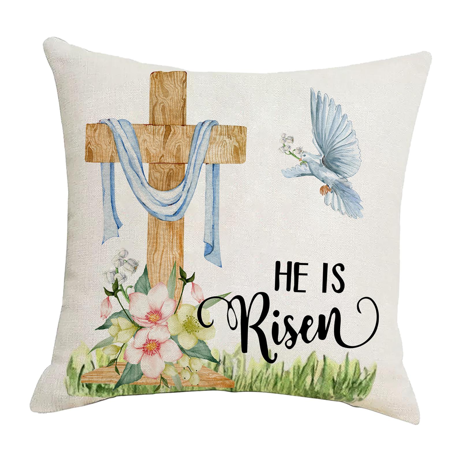 Easter Pillow Cover Easter Decor Holiday Decor Home Decor Easter Pillow Case Style D